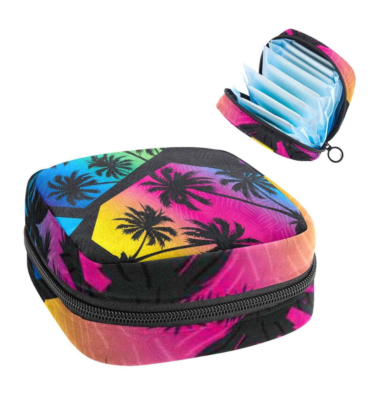 Abstract Geometry Period Bag on the Go | Colorful Storage & Travel Pouch - Buy Online on GoSupps.com