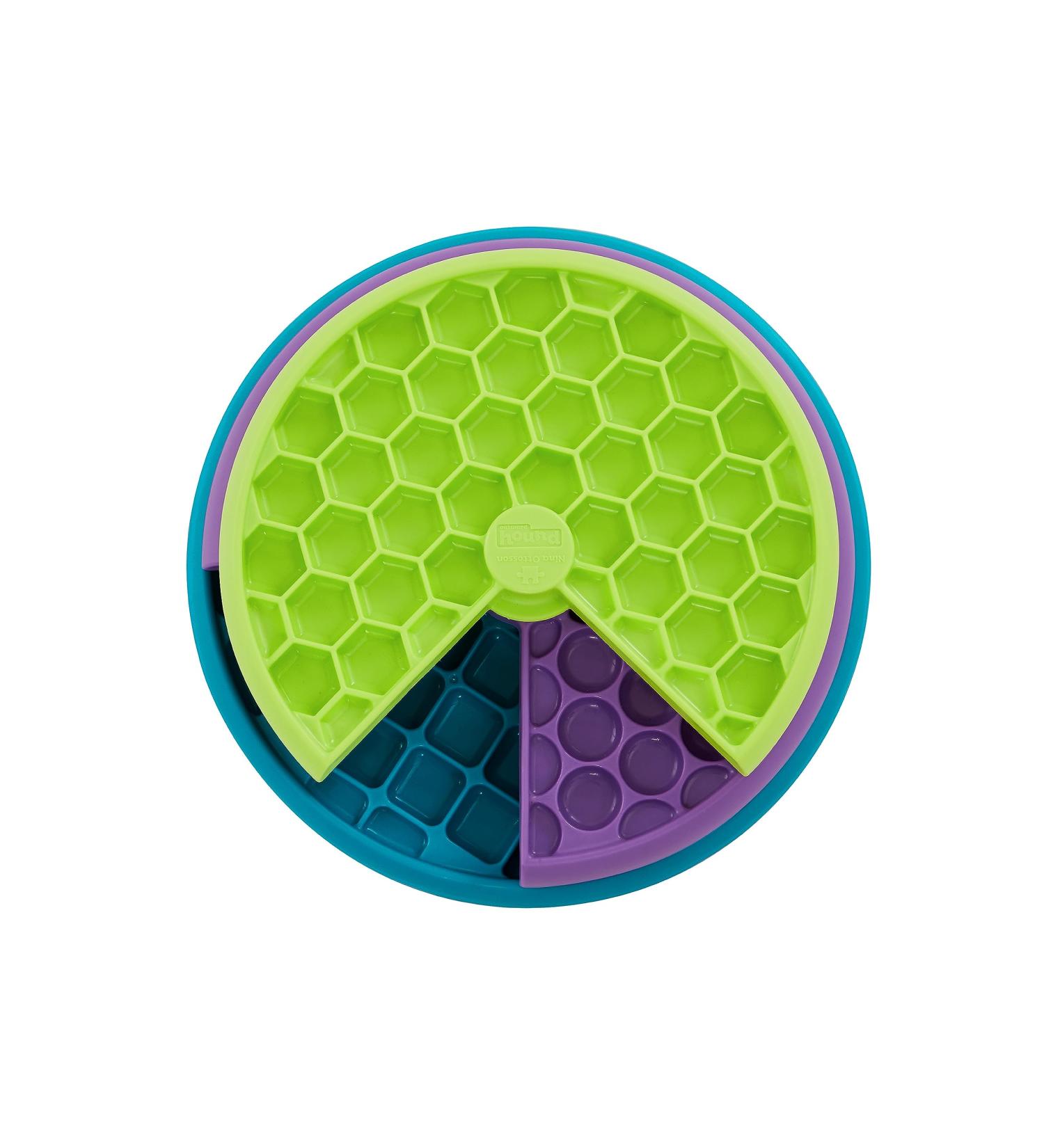 Outward Hound Nina Ottosson Lickin' Layers Interactive Dog Puzzle Game and Slow Feeder - Buy Online on GoSupps.com