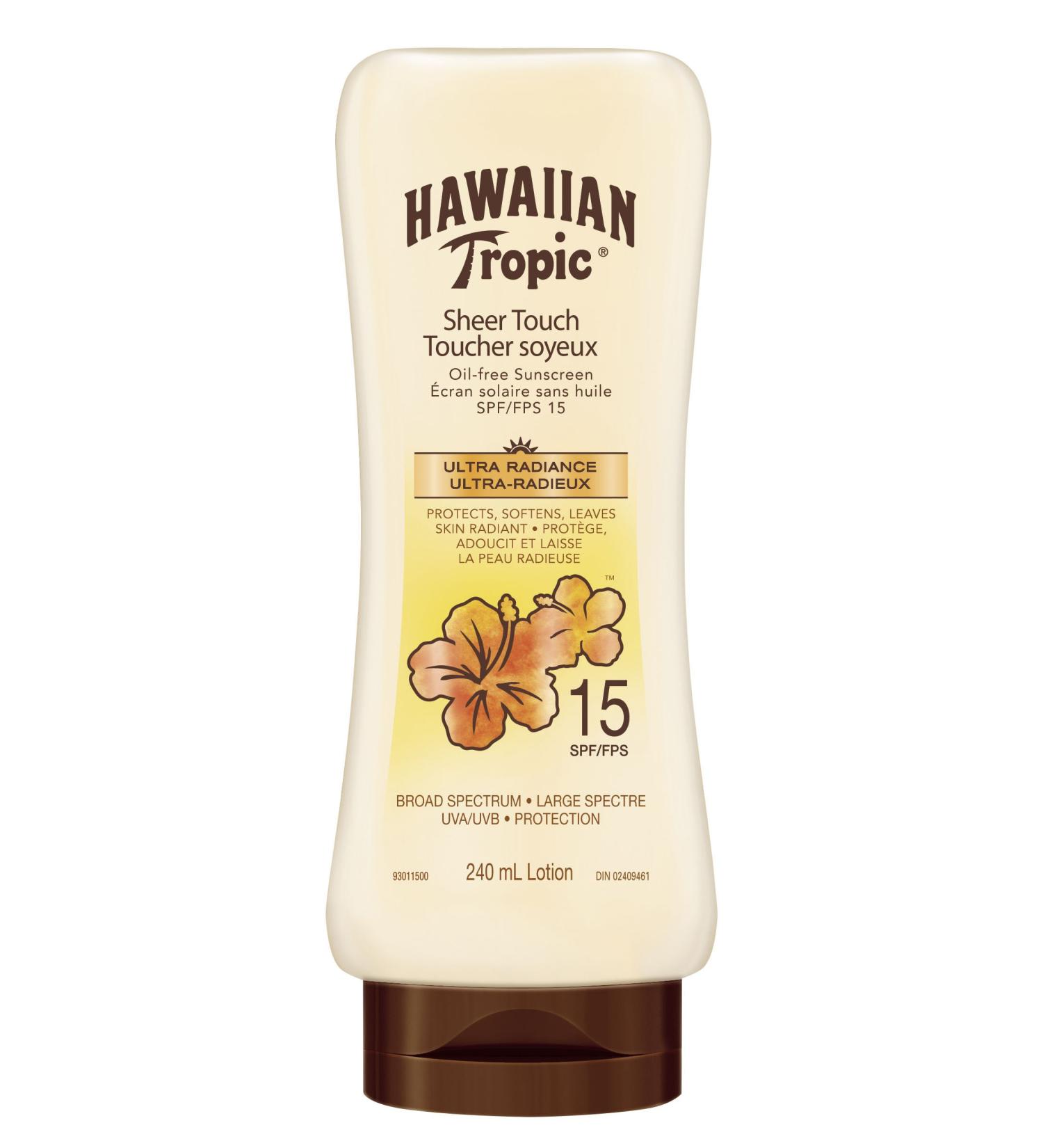 Hawaiian Tropic Sheer Touch Sunscreen Lotion SPF 15 240ml - Buy Online on GoSupps.com