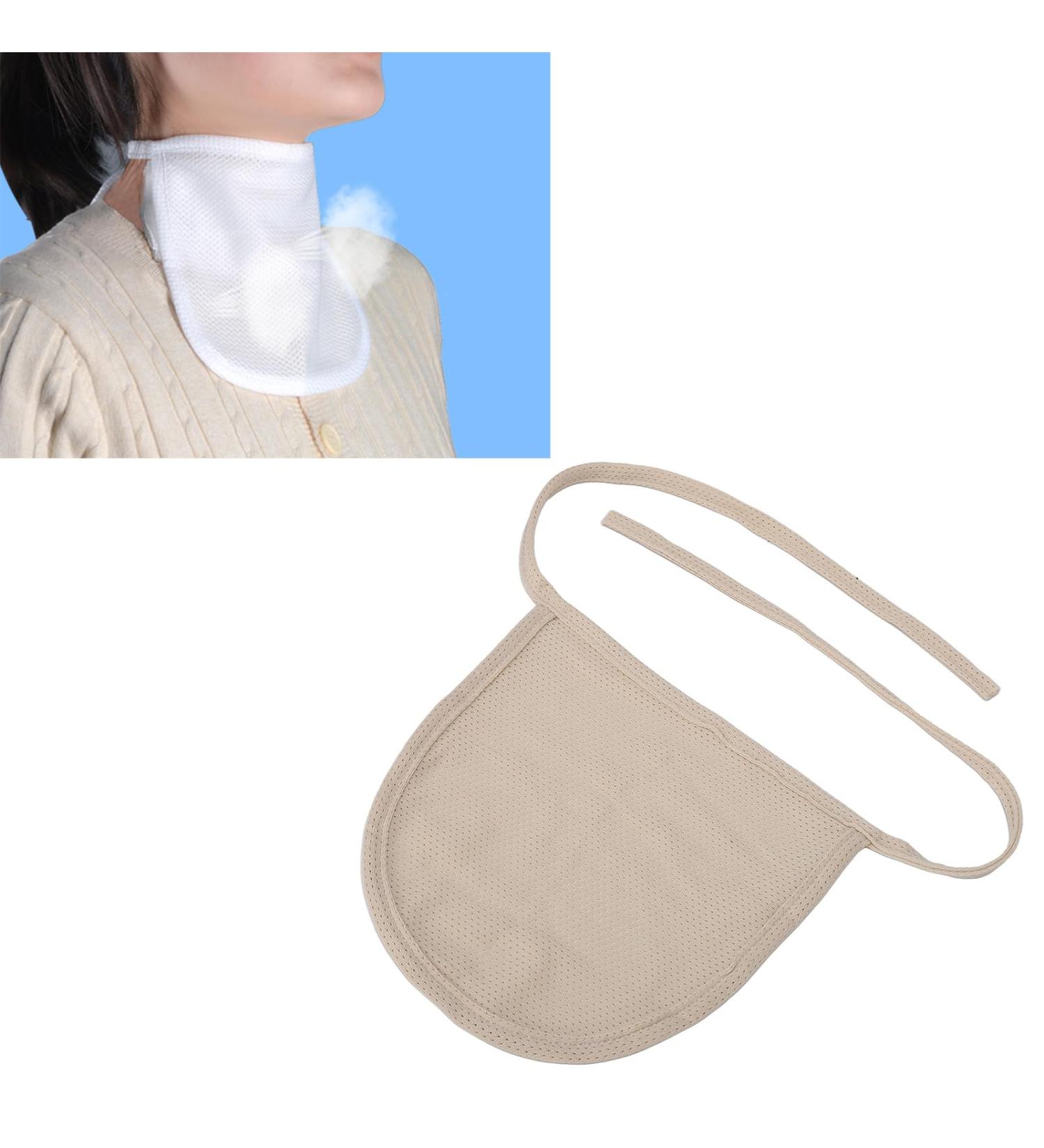Breathable Cotton Shower Cover - 1-Layer Neck Protection for Ultimate Comfort - Buy Online on GoSupps.com