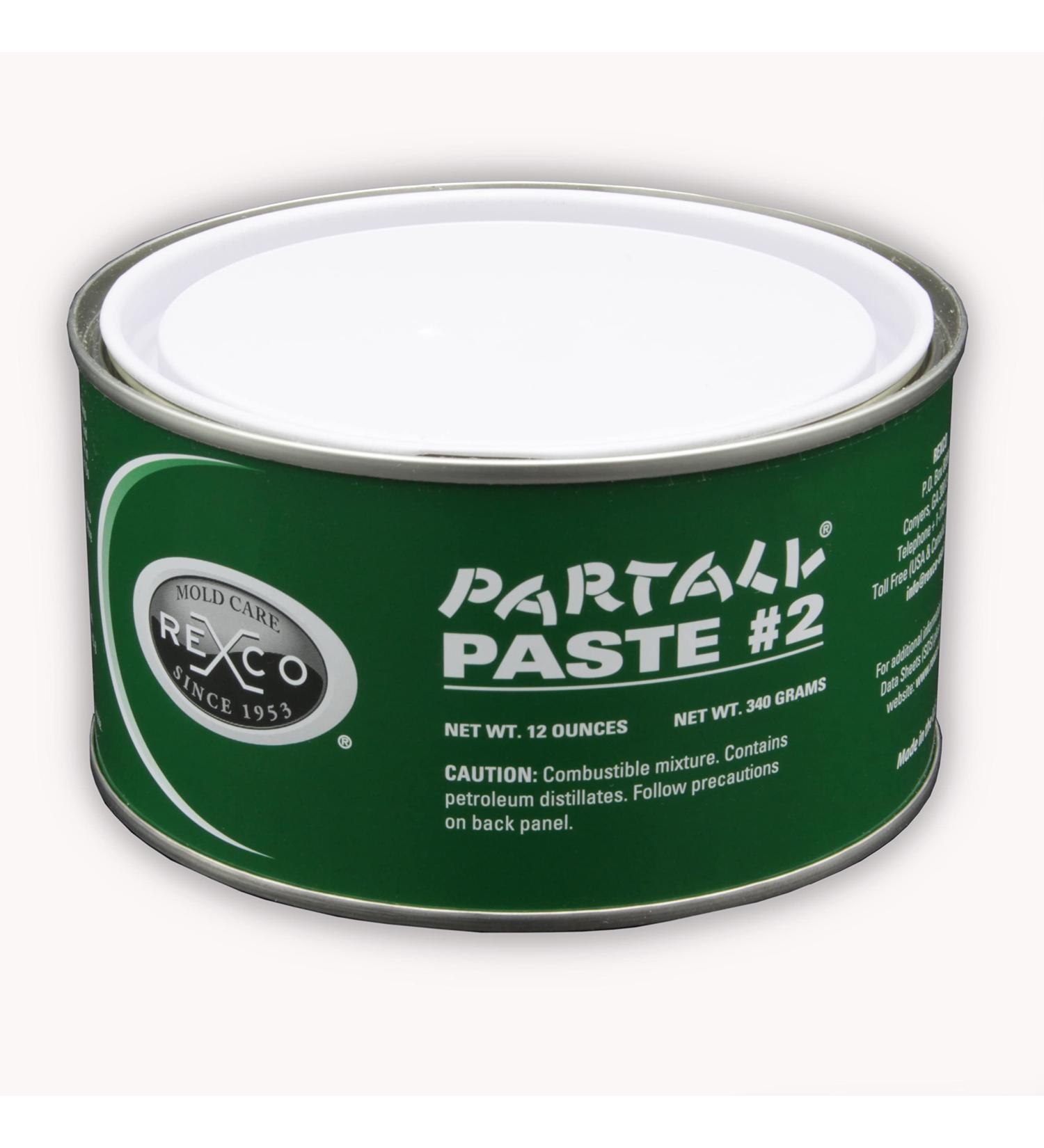Rexco Partall Paste #2 Mold Release Wax -12 oz can