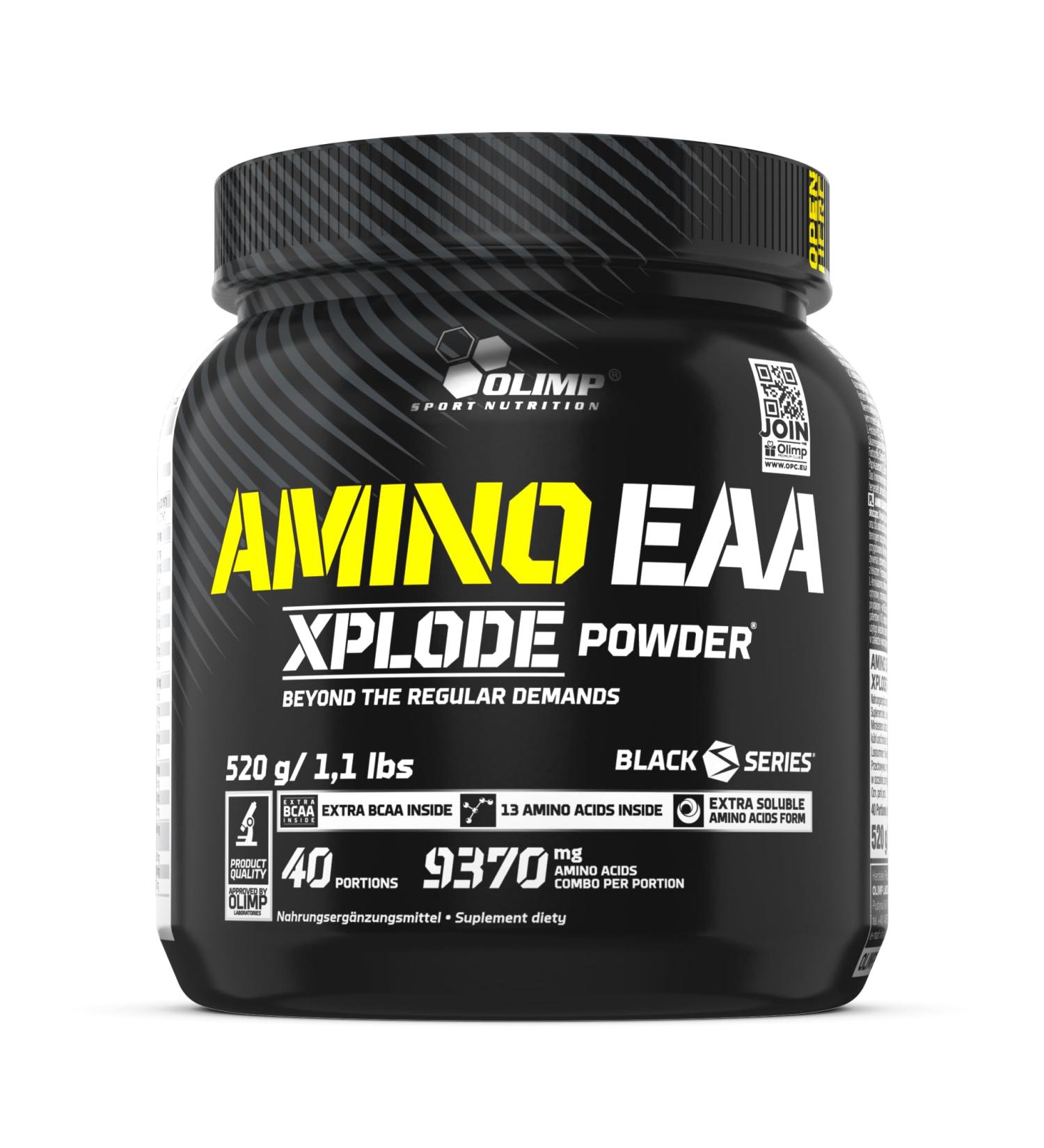 Olimp Sport Nutrition Olimp Nutrition Amino EAA Xplode Ice Tea Peach 520g - Buy Online on GoSupps.com