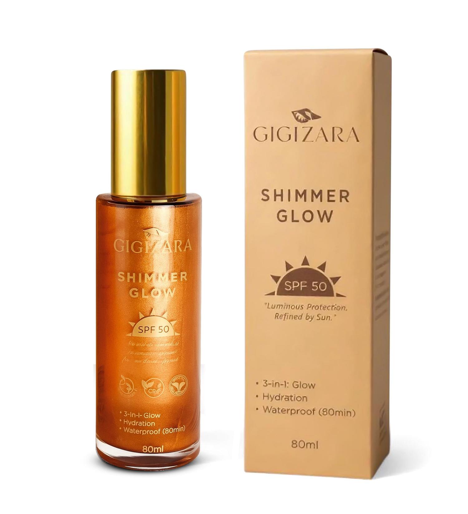Radiant Glow Body Shimmer Lightweight Illuminating Body Moisturizer for a Sun-Kissed Look Hydrating - Buy Online on GoSupps.com