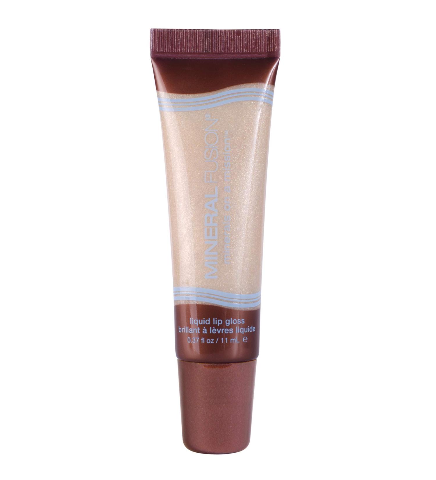 Mineral Fusion Liquid Lip Gloss - Reflect | 0.37 oz | Vegan & Long-Lasting Shine - Buy Online on GoSupps.com