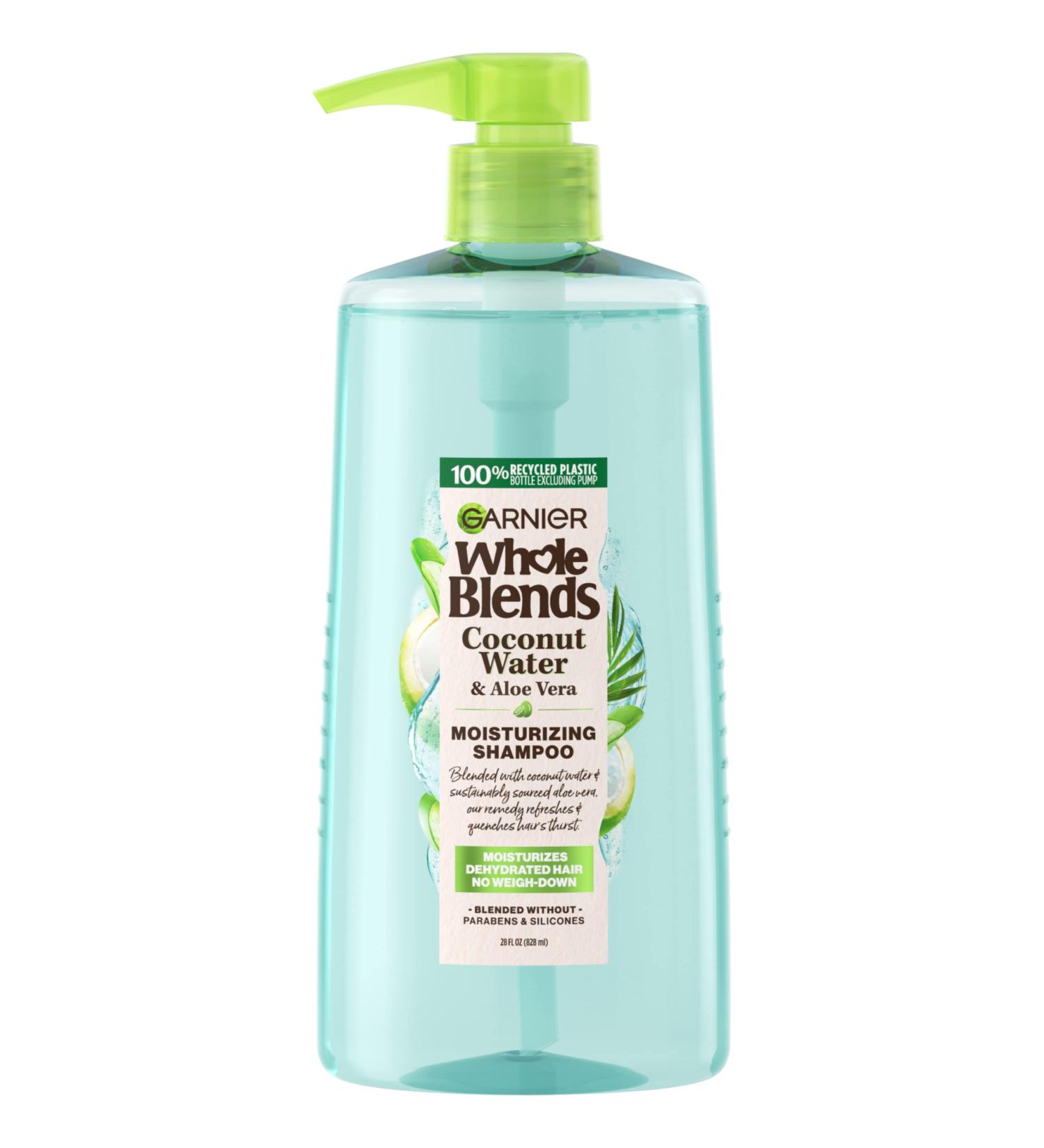 Garnier Whole Blends Coconut Water & Aloe Vera Refreshing Shampoo 26.6 Fl Oz - For Normal Hair - Buy Online on GoSupps.com