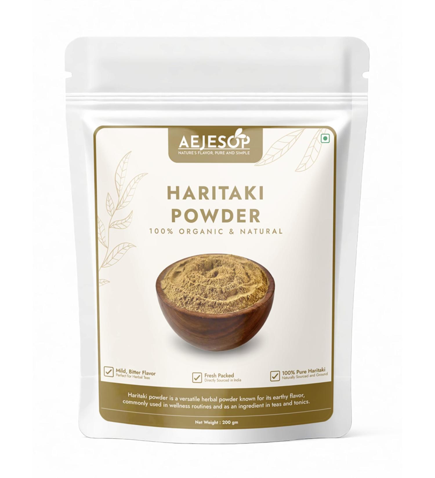 AEJESOP Haritaki Powder Harde Harad 7oz(200g) - Buy Online on GoSupps.com