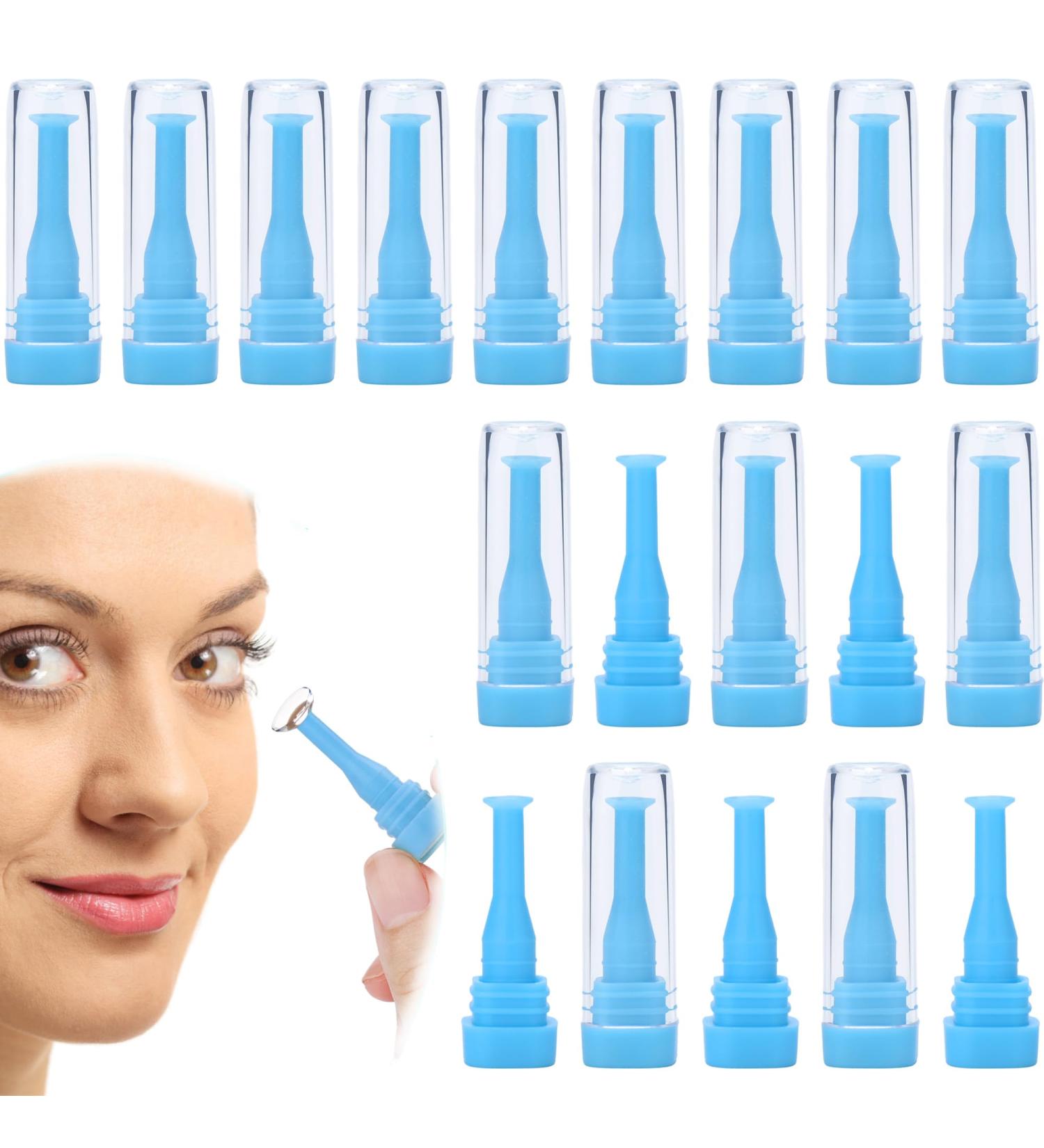 10 Pack Hard Contact Lens Remover Tool - Suction Cup for RGP & Scleral Lenses (Blue) | International Shipping Available - Buy Online on GoSupps.com