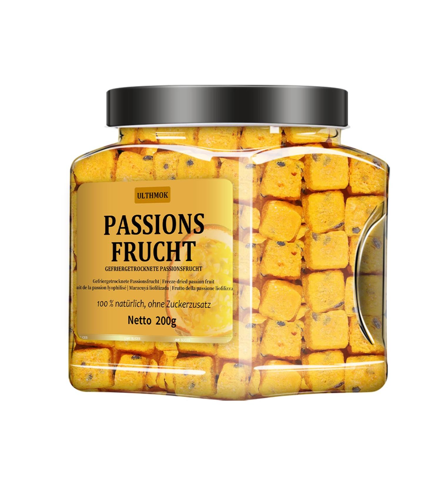  ULTHMOK Premium freeze-dried passion fruit 200g frozen passion fruit tea 100% natural and additive-free - Buy Online on GoSupps.com