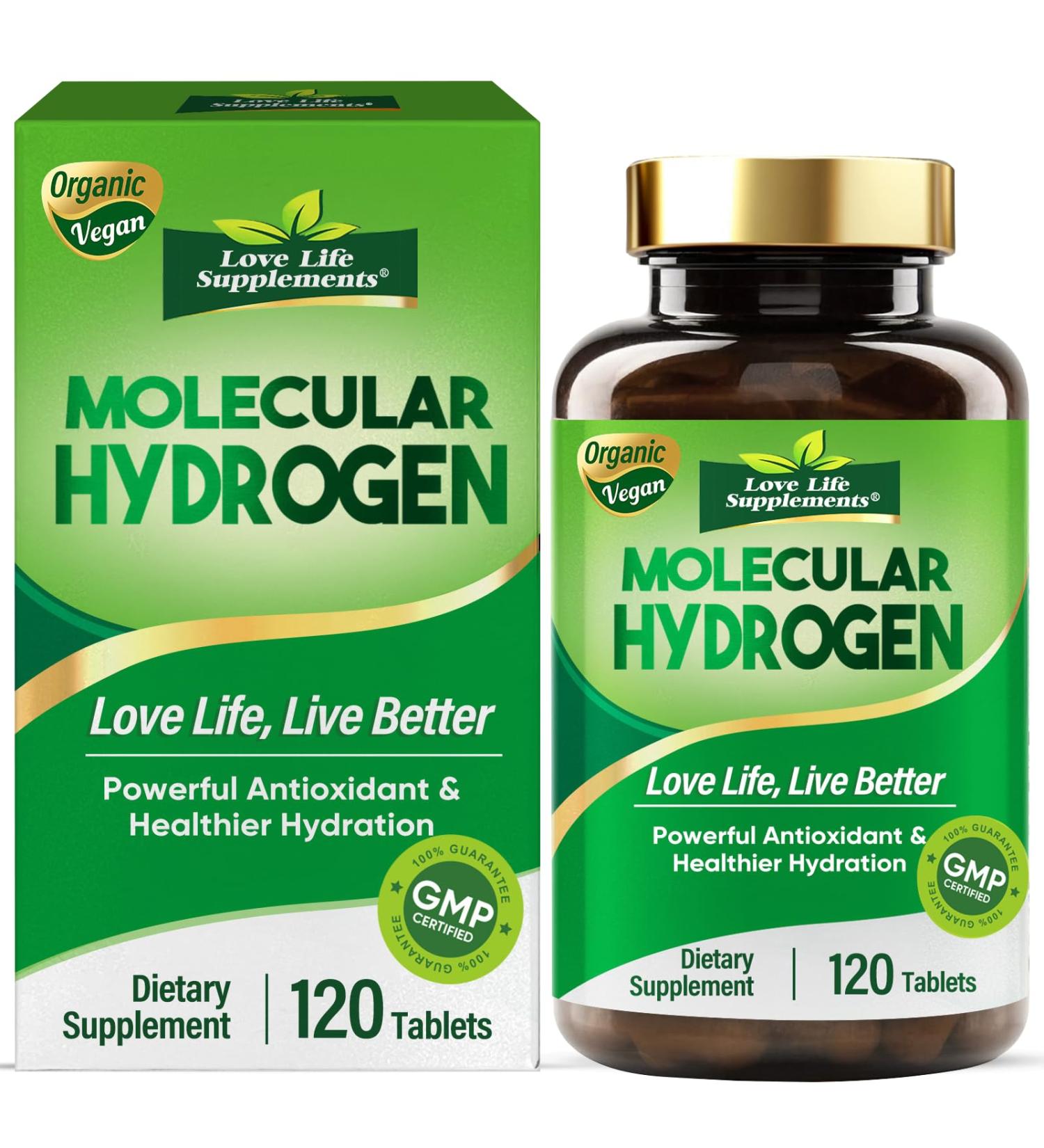 Love Life Supplements Hydrogen Water Tablets - Buy Online on GoSupps.com