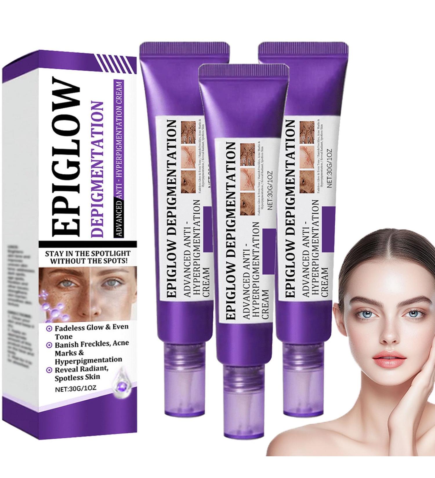  blmcoos Epiglow Melanex Advanced Anti-Hyperpigmentation Cream Anti-Aging Face Cream Anti-Dark Spot Niacinamide Brightening Moisturizing Skin Tone Corrector Reduces Wrinkles (3) - Buy Online on GoSupps.com