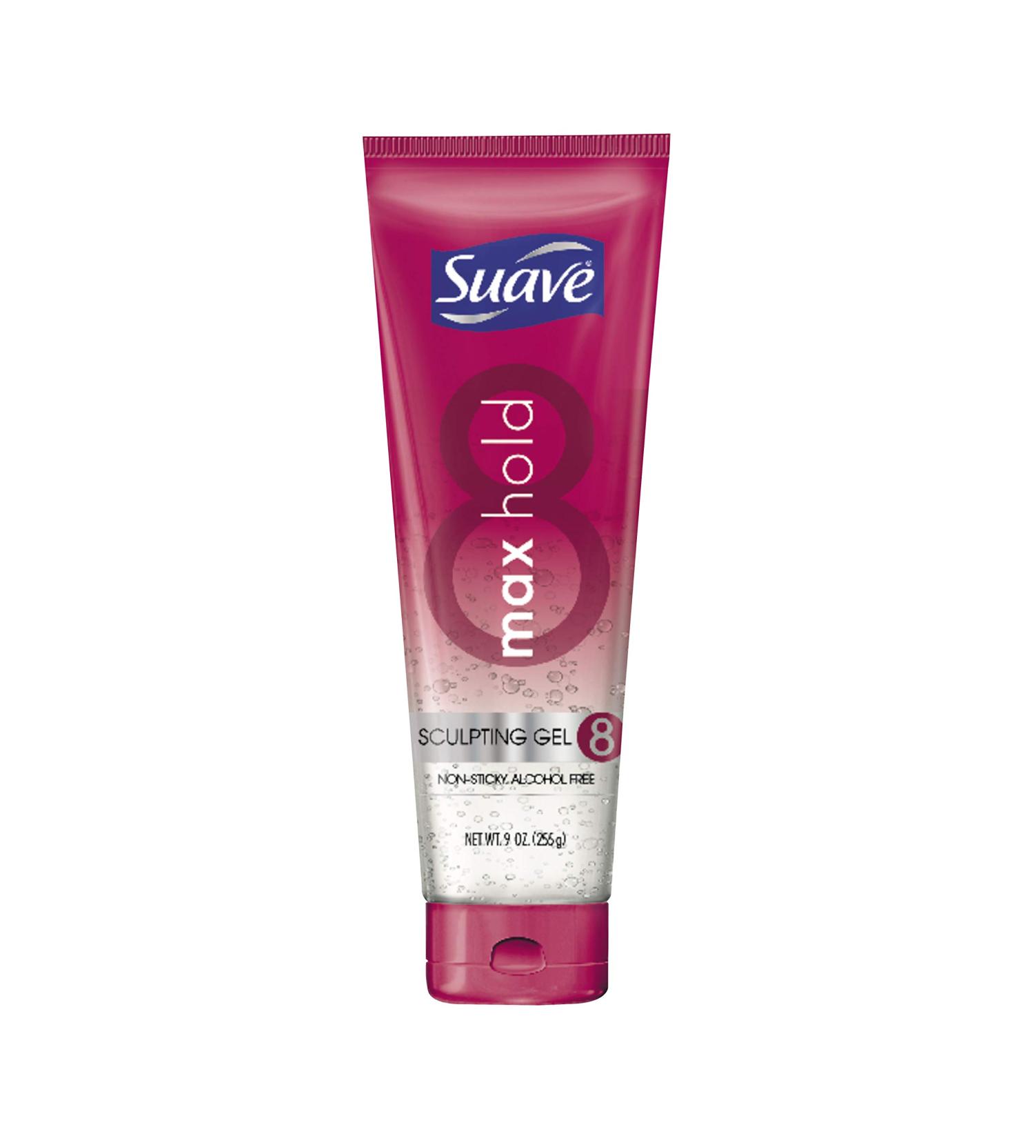 Suave Max Hold Sculpting Gel - 9 oz | Strong Hold Styling Gel - Buy Online on GoSupps.com