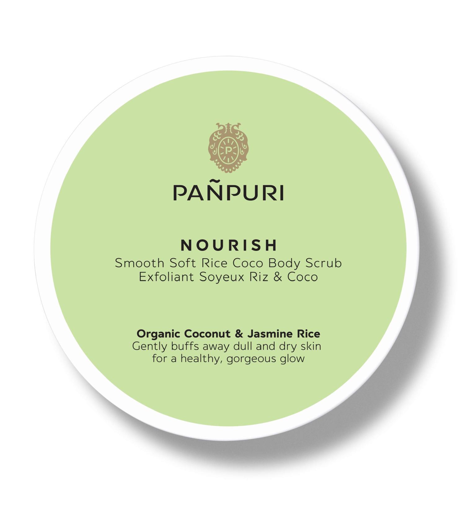 Buy Gentle Body Scrub with Rice & Coconut | Nourish 200ml - Exfoliate & Moisturize for Healthy Glow - Buy Online on GoSupps.com