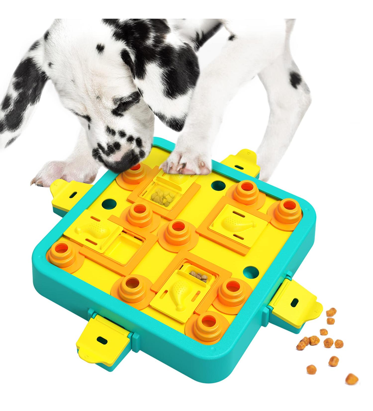 LACCEN Level 3 Interactive Dog Puzzle Toy for IQ Training - Treat Dispenser for Large, Medium, Small Dogs - Buy Online on GoSupps.com