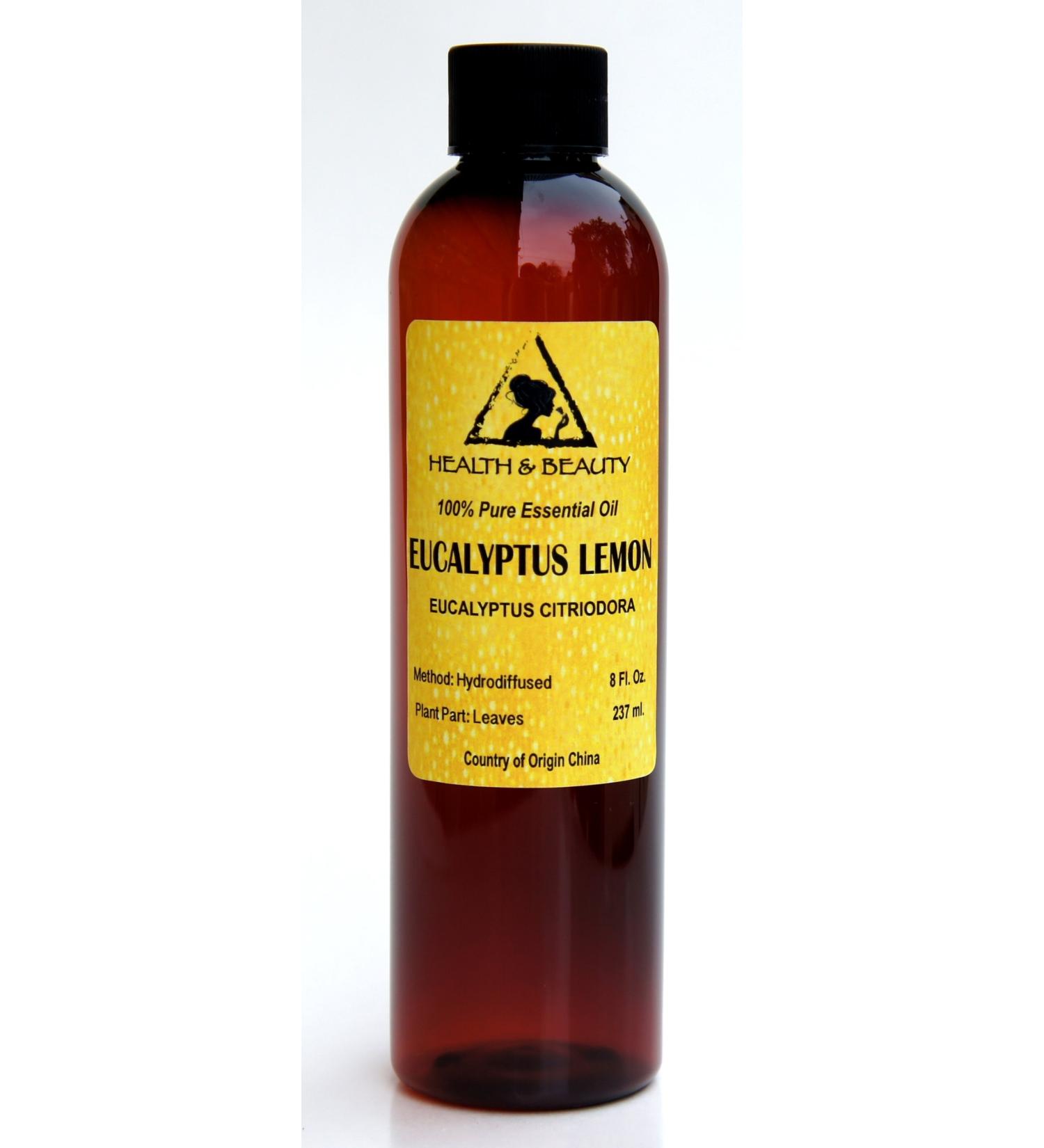 Eucalyptus Lemon Essential Oil Aromatherapy Therapeutic Grade 100% Pure Natural 8 oz - Buy Online on GoSupps.com