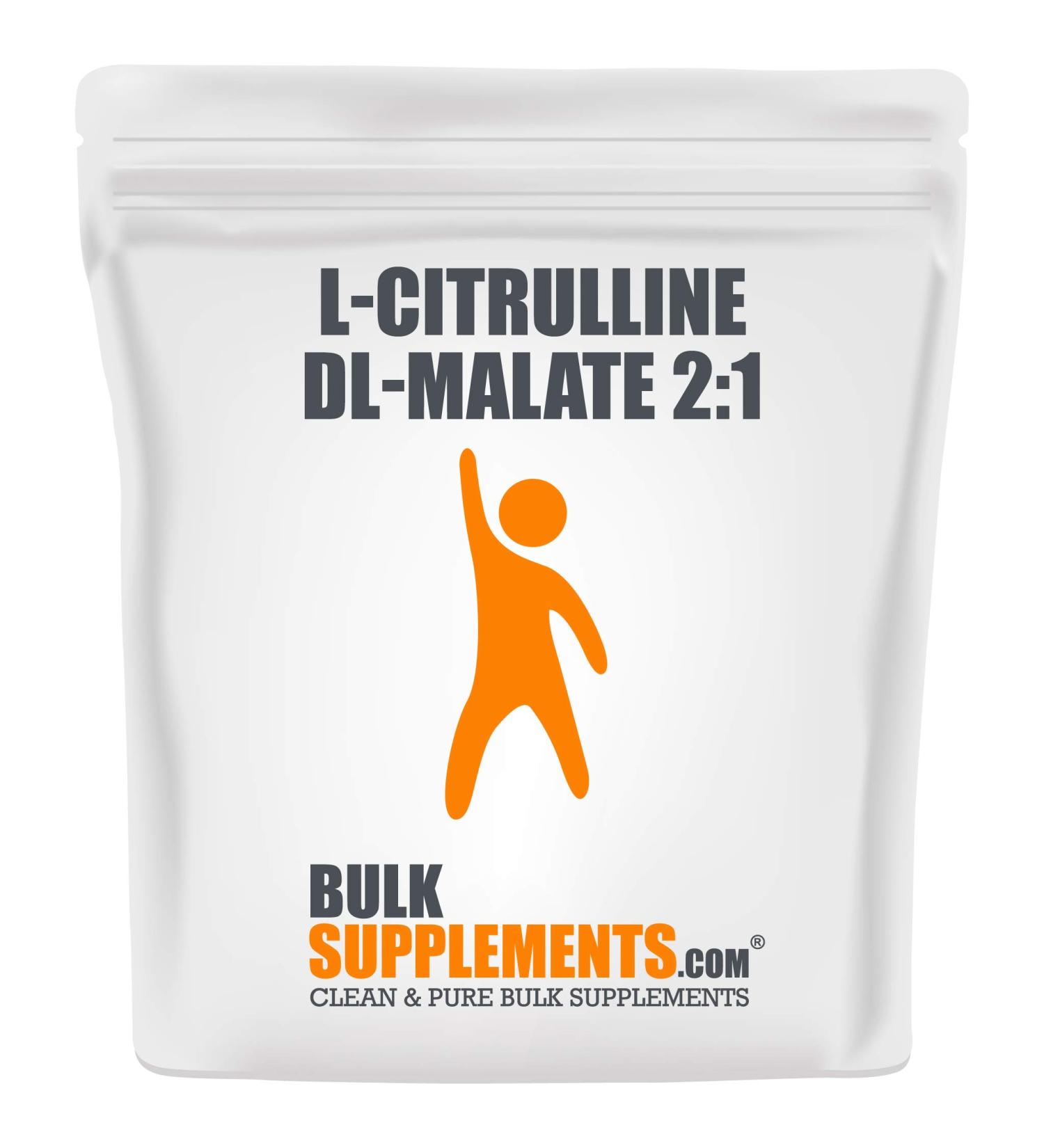 BulkSupplements L-Citrulline DL-Malate 2:1 - 250g | High-Purity Amino Acid Supplement - Buy Online on GoSupps.com