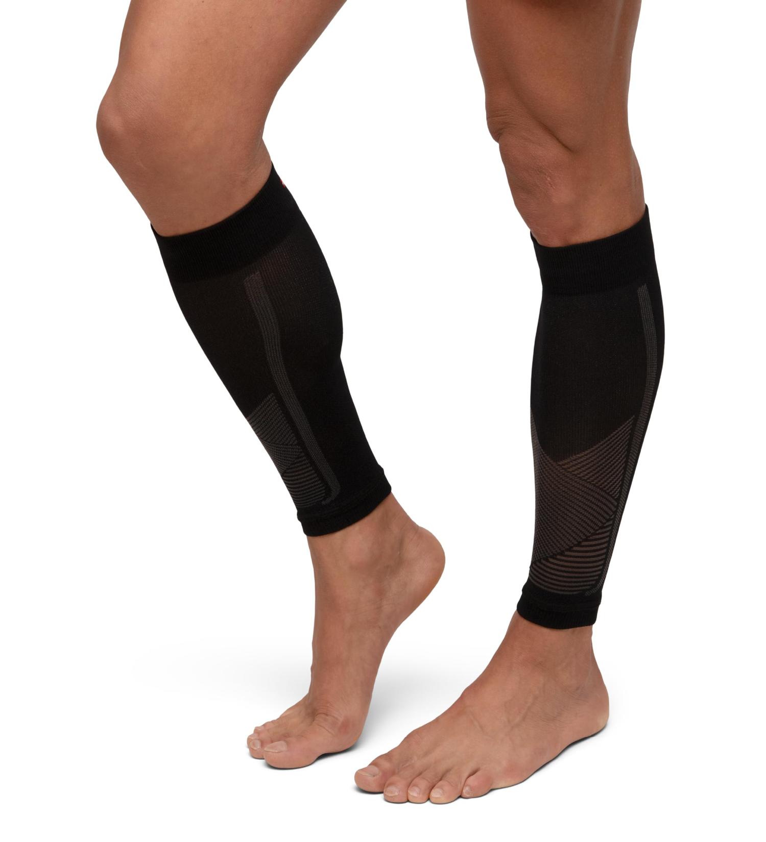 Danish Endurance Compression Stockings (1 | 3 Pairs) - Calf Bandage 21-26 mmHg for Women & Men - XL Black/Gray - Buy Online on GoSupps.com