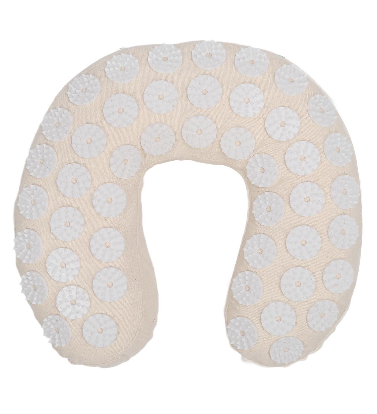 U-Shaped Acupressure Memory Foam Pillow | Relieve Neck Back & Shoulder Pain - International Shipping - Buy Online on GoSupps.com