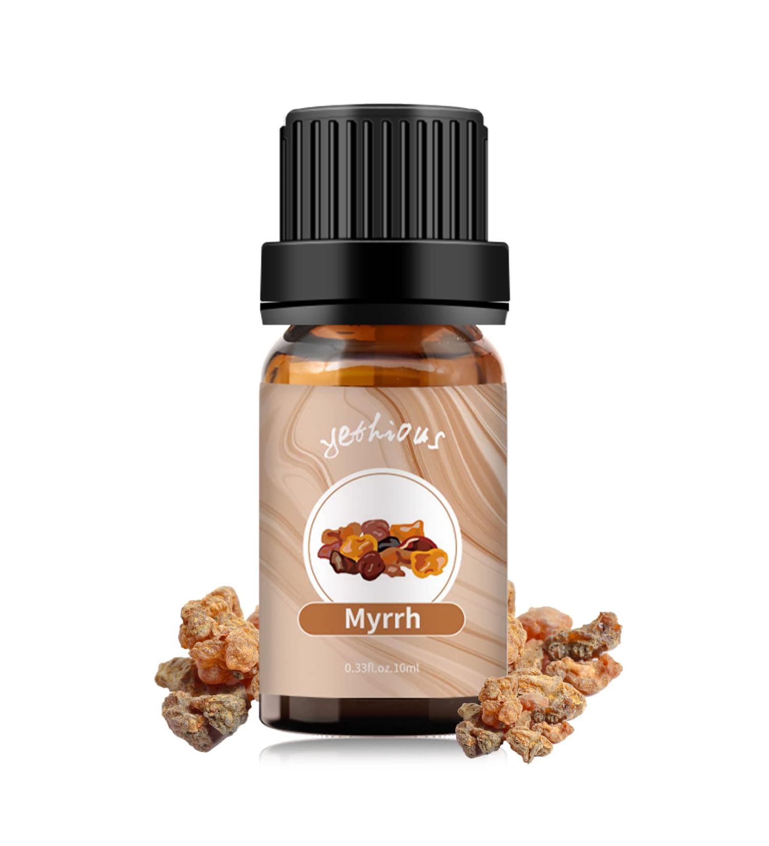 Myrrh Essential Oil 10ML - Organic Aromatherapy Diffuser Oil for Soap & Candle Making | Yethious - Buy Online on GoSupps.com