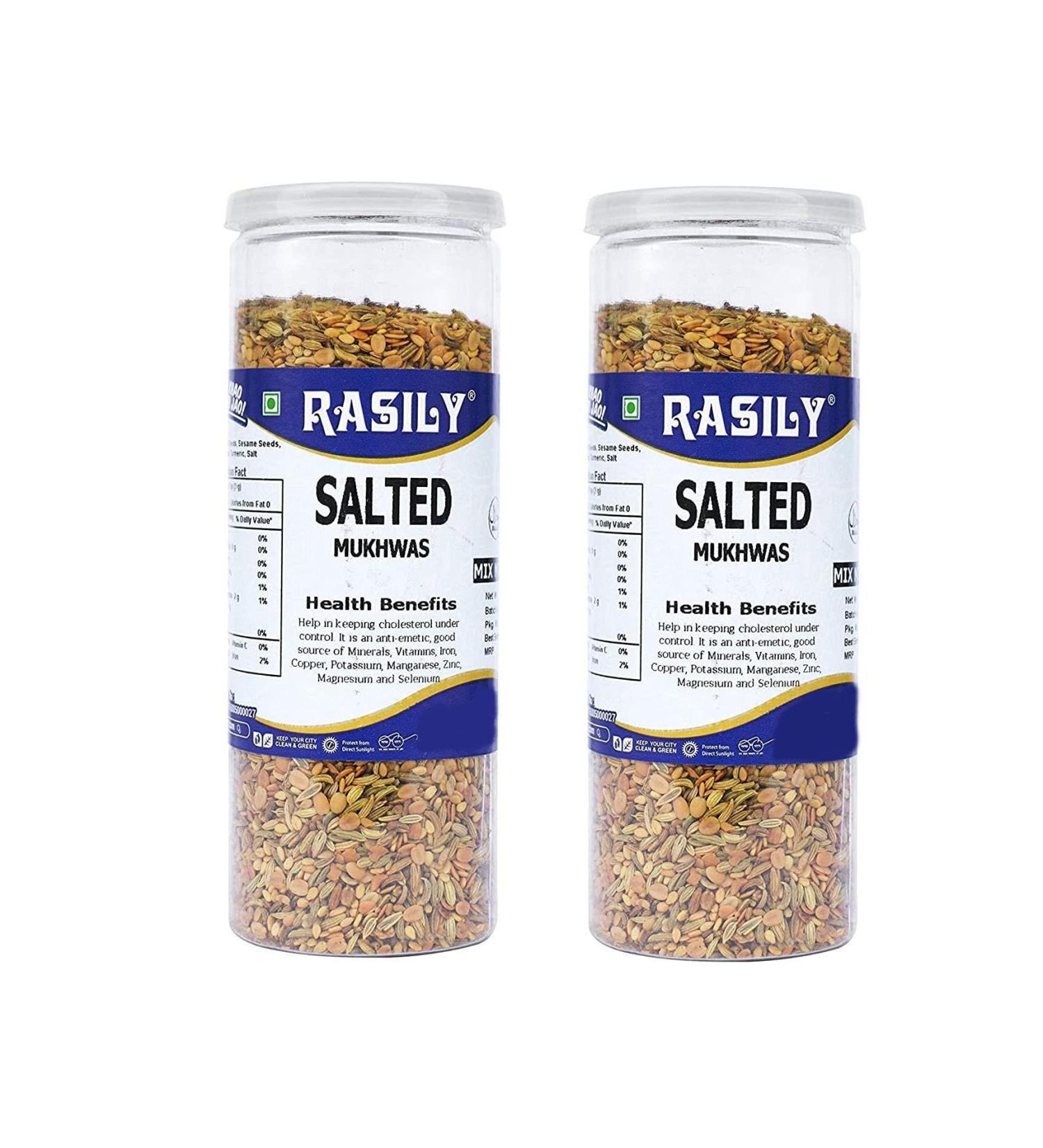 Rasily Salted Mukhwas 160g (Pack of 2)_Packing May Vary - Buy Online on GoSupps.com