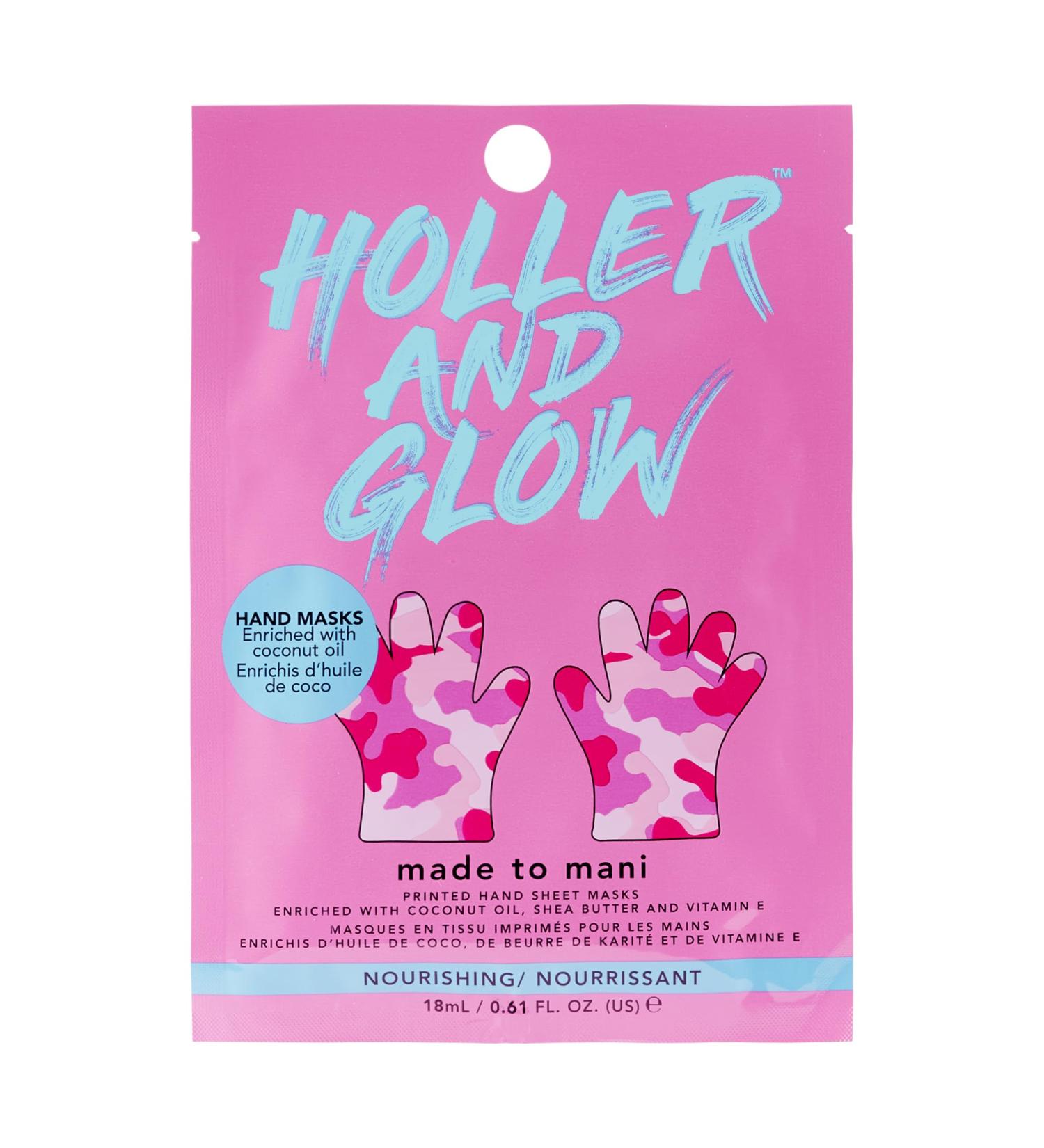 Holler and Glow Made To Mani Printed Hand Masks - Buy Online on GoSupps.com