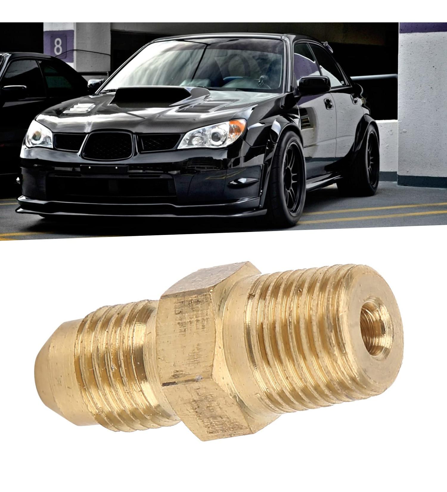 Brass Straight Fuel Hose Adapter | 3 Male to 1/8 NPT Connector | Premium Car Accessories - International Shipping Available - Buy Online on GoSupps.com
