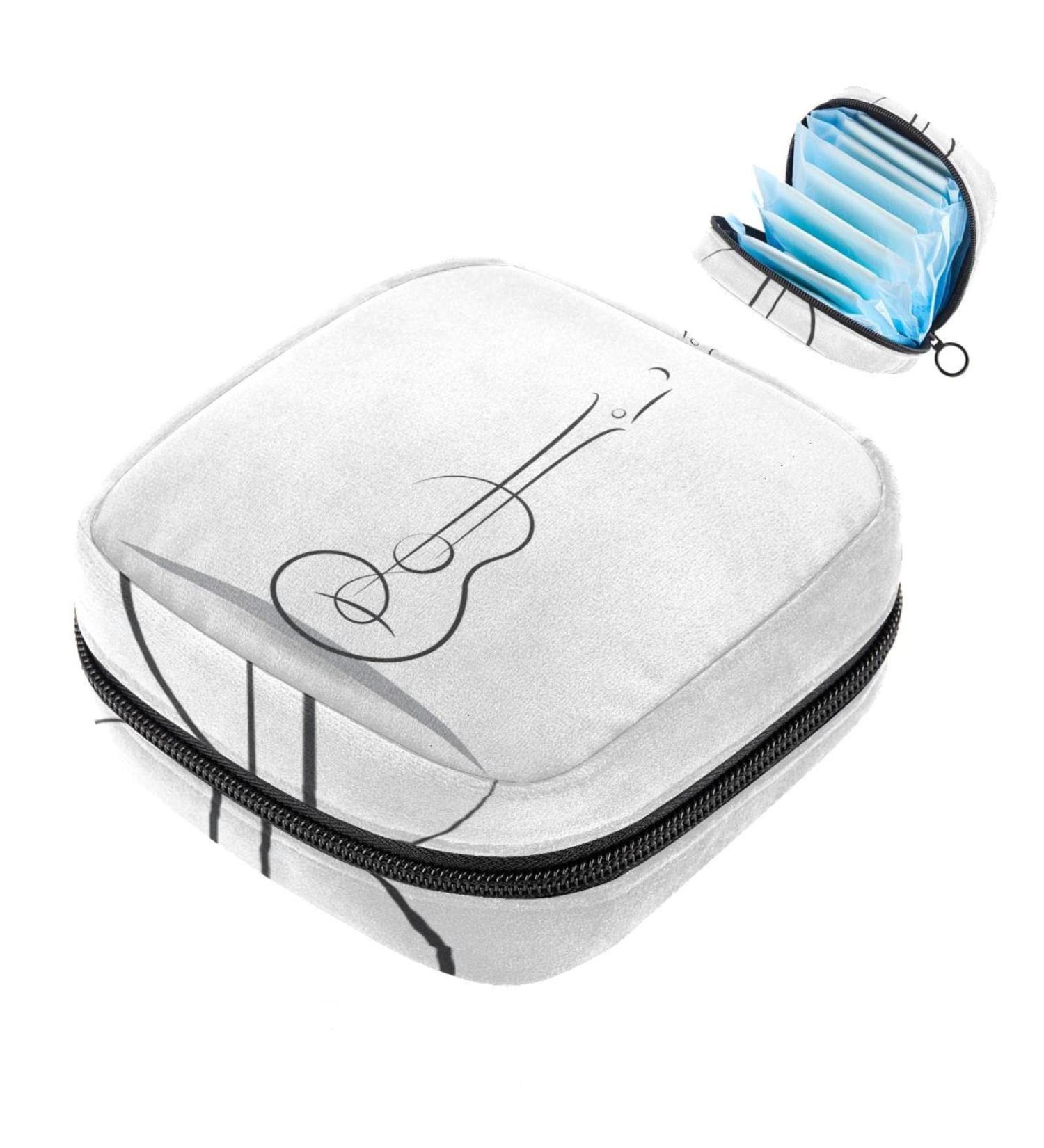 Sanitary Napkin Storage Bag & Portable Menstrual Cup | Acoustic Guitar Carrying Solutions for Women - Buy Online on GoSupps.com