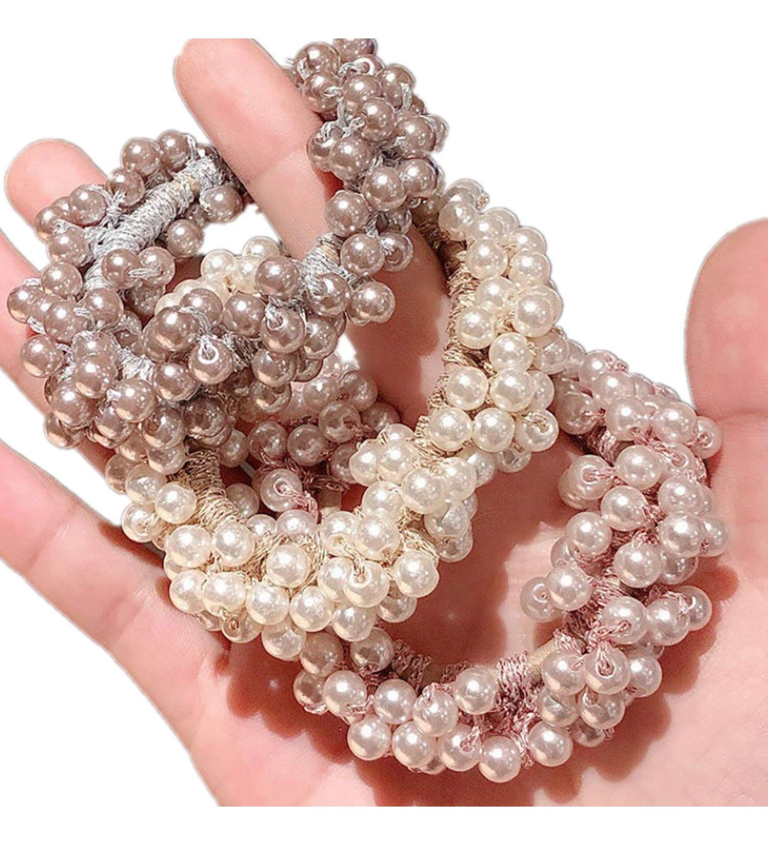 Shop Cuhair 3x Pearl Hair Ties | Stylish Ponytail Holders & Hair Accessories for Women - International Shipping Available - Buy Online on GoSupps.com