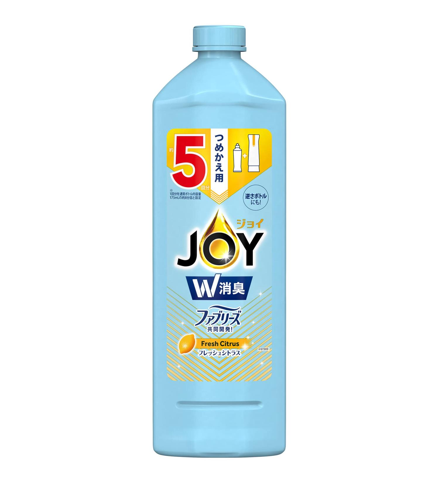 Joy Compact Dishwashing Liquid W Deodorant Fresh Citrus Refill Oversized 700mL - Buy Online on GoSupps.com