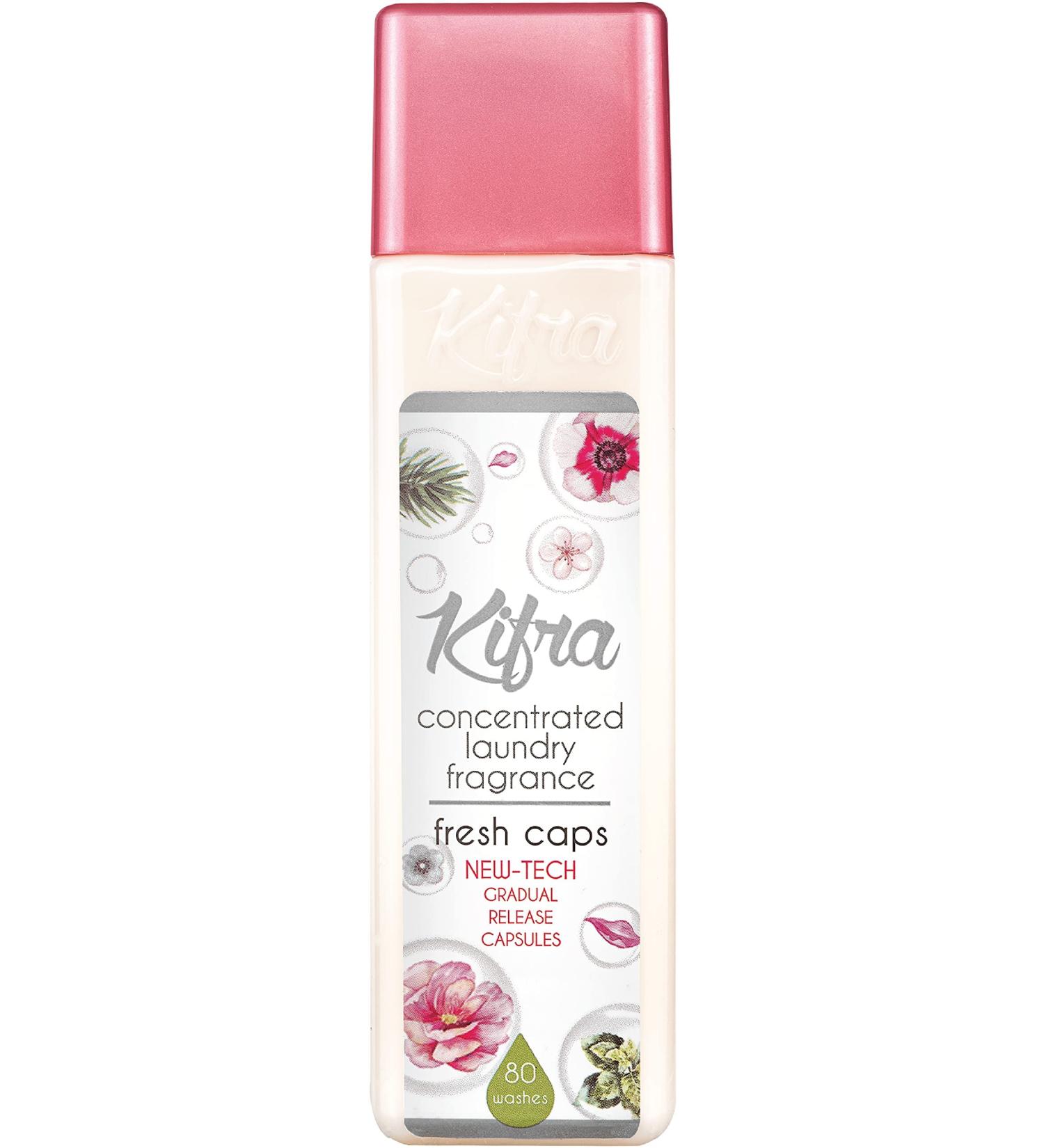 KIFRA FRESH CAPS 200ml Concentrated Laundry Fragrance - 80 Washes - Buy Online on GoSupps.com