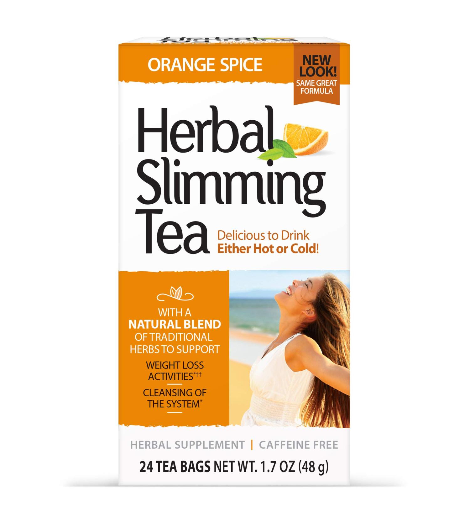  21st Century 21st Century Thin tea orange spice 1.6 ounce 24 counts per 21 century - Buy Online on GoSupps.com