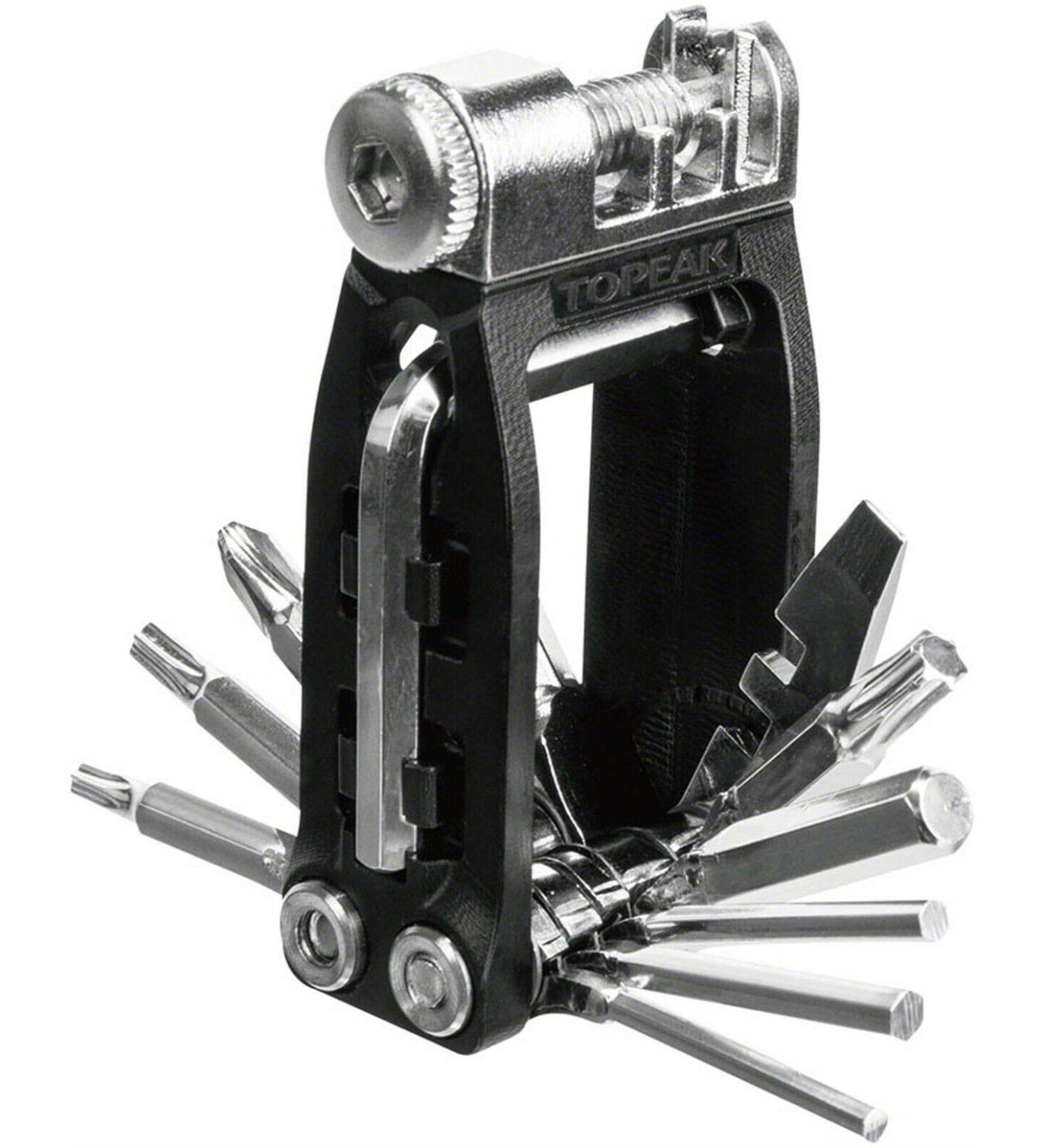 Topeak Ninja 16+ Multi Tool - Black | Essential Bike Repair Kit - Buy Online on GoSupps.com