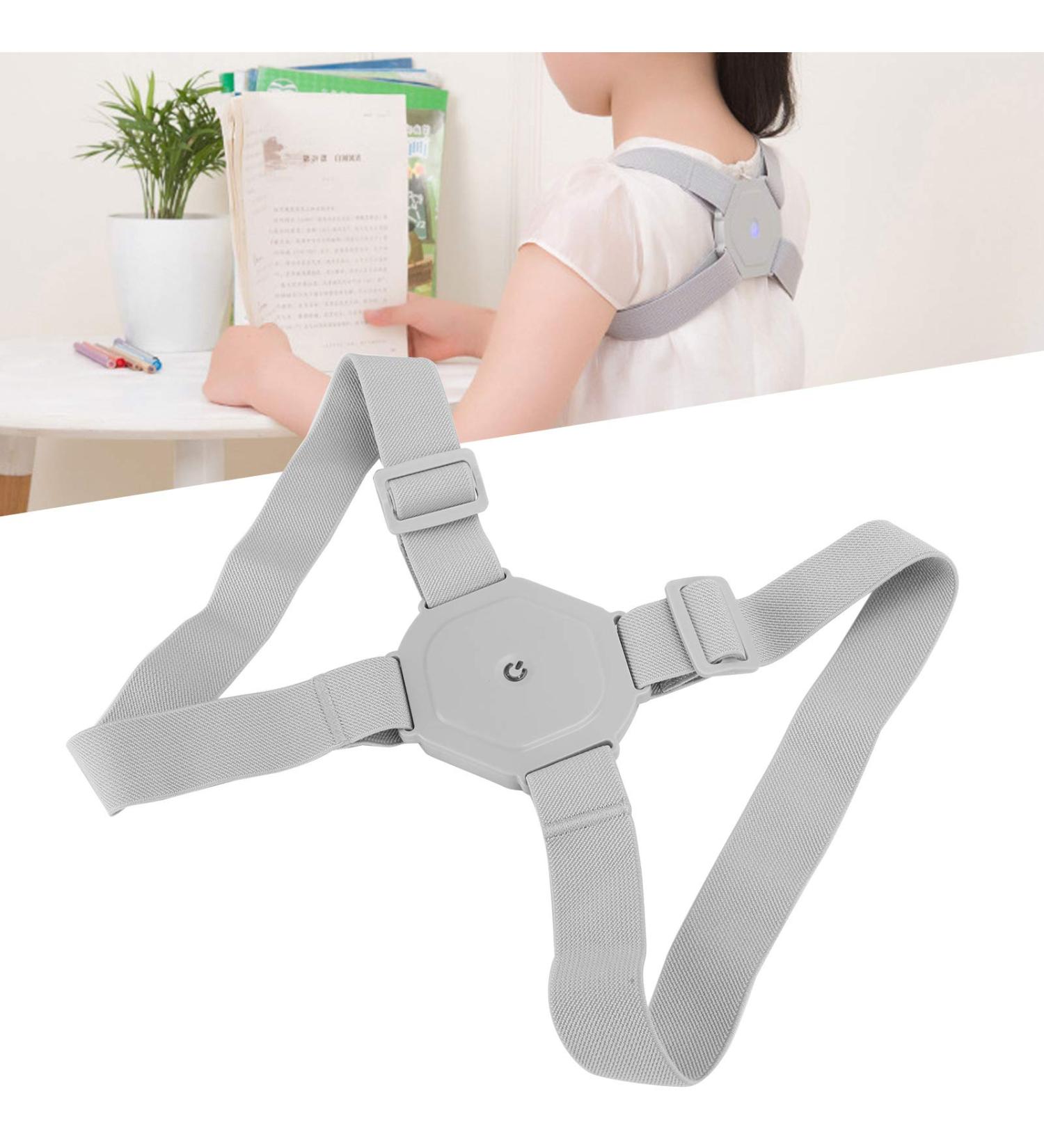 Smart Back Posture Corrector - Adjustable Shoulder & Back Support Band with Vibration Reminder for Kids Men & Women - Buy Online on GoSupps.com