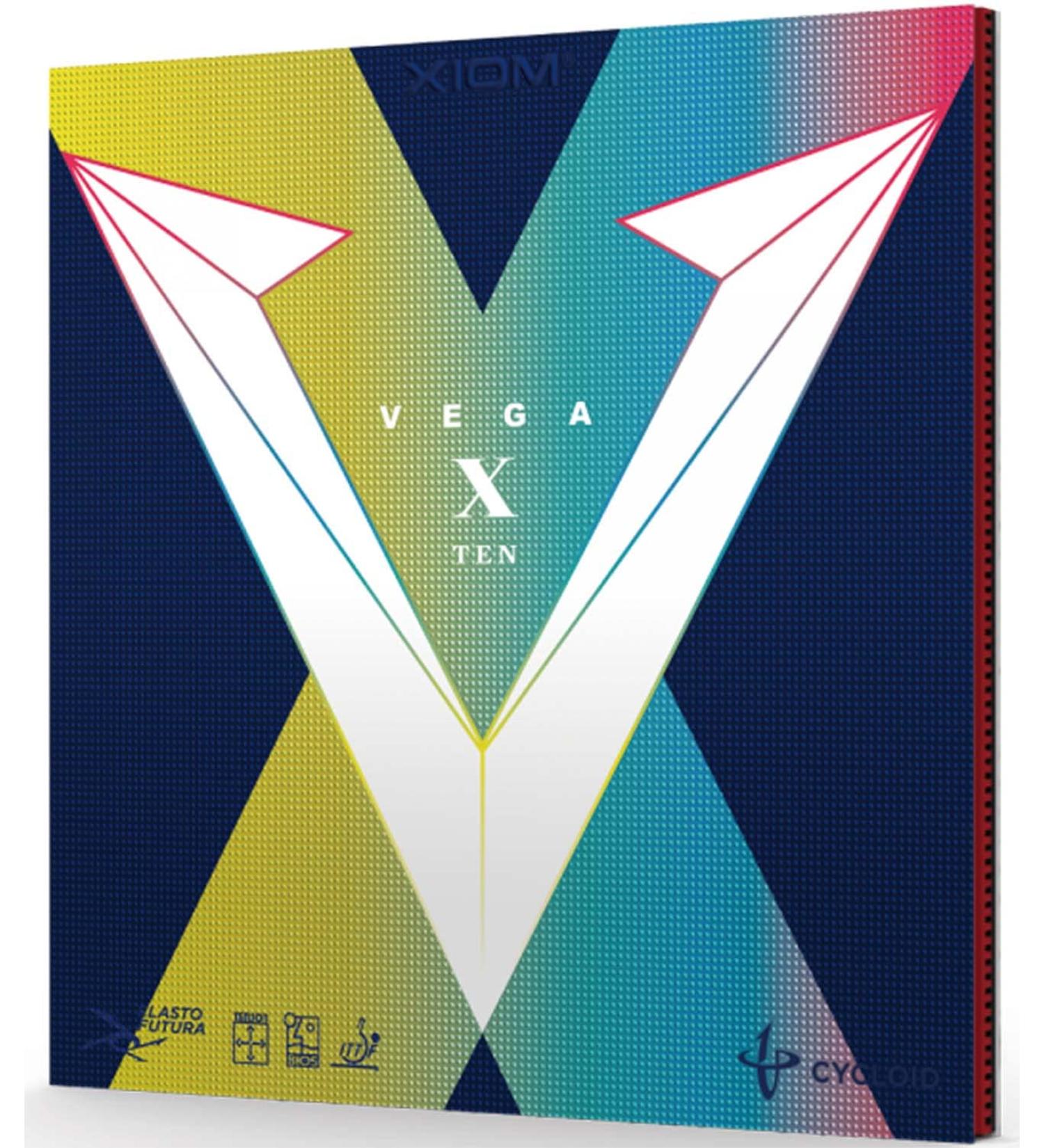 XIOM Vega X 1.8 Red Table Tennis Rubber with Soft Lining - Buy Online on GoSupps.com