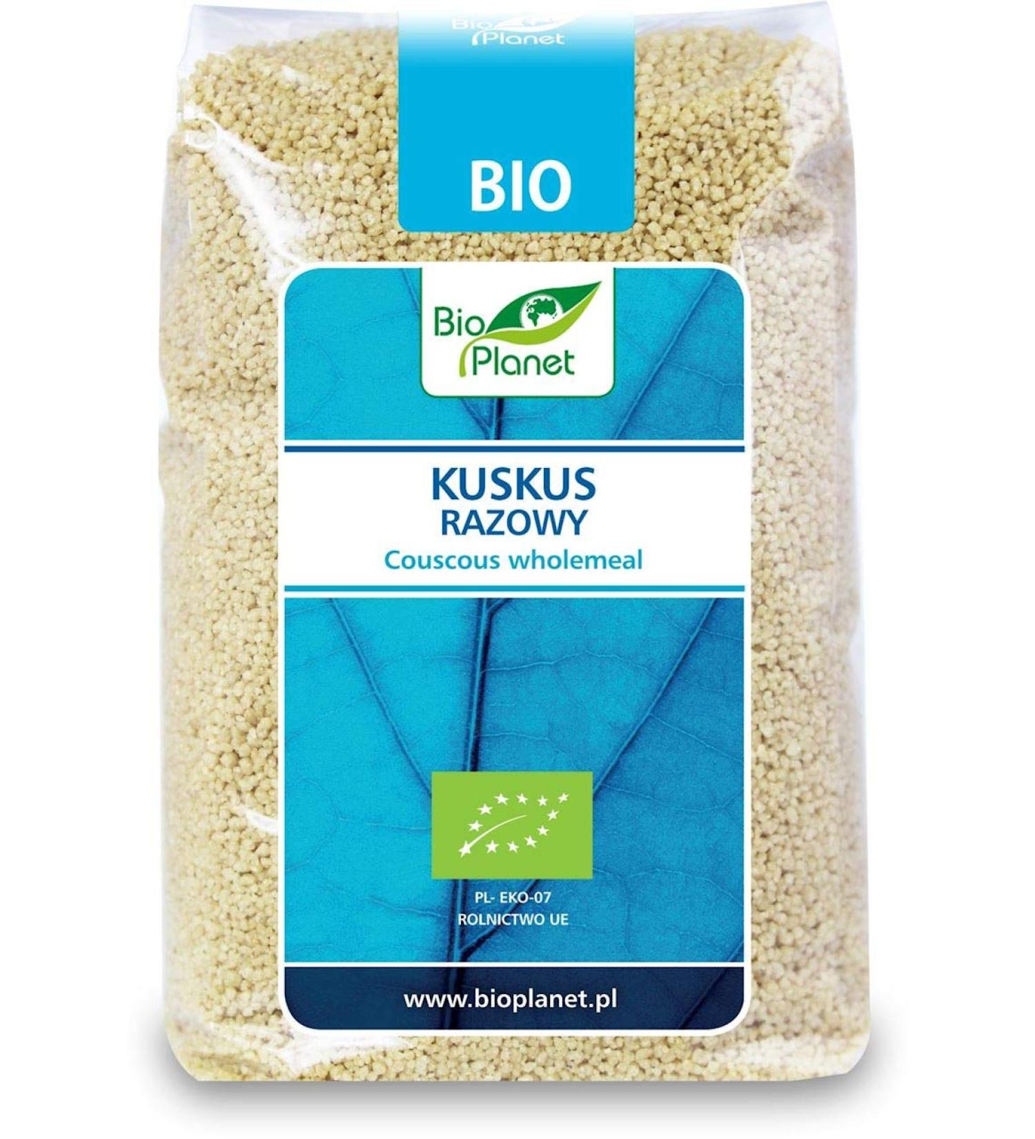 BioPlanet Whole wheat couscous BIO 400 g BIO PLANET - Buy Online on GoSupps.com