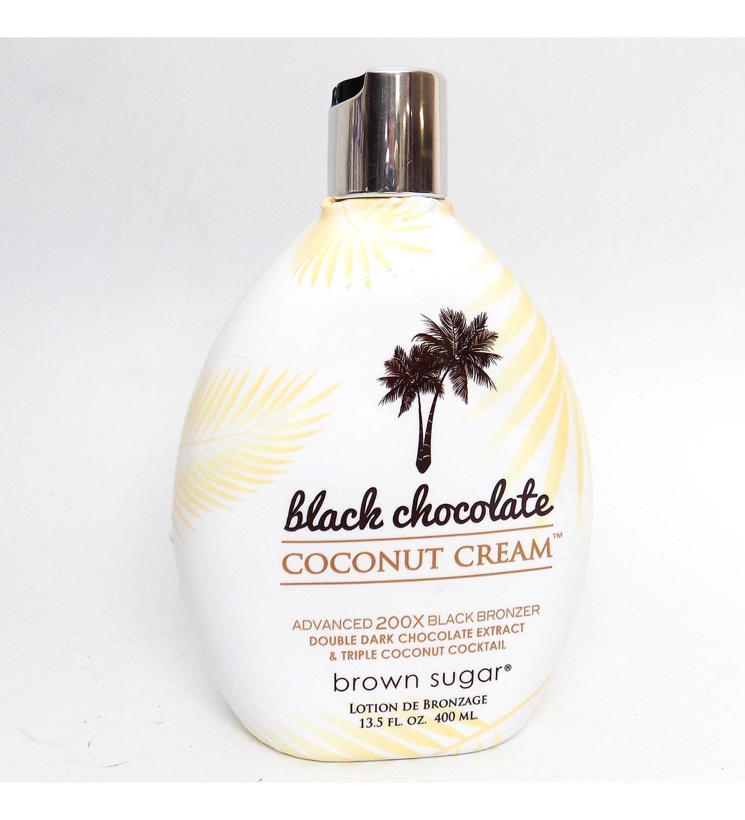 Brown Sugar BLACK CHOCOLATE COCONUT CREAM 200X Bronzer - 13.5 oz