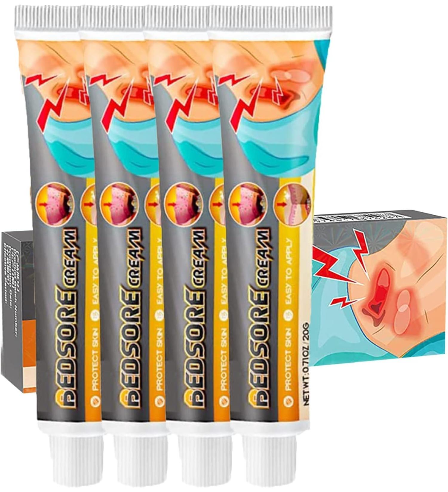 KXC Decubitus Treatment Cream 20g - Relief for Pressure Sores (4 pcs) - Buy Online on GoSupps.com