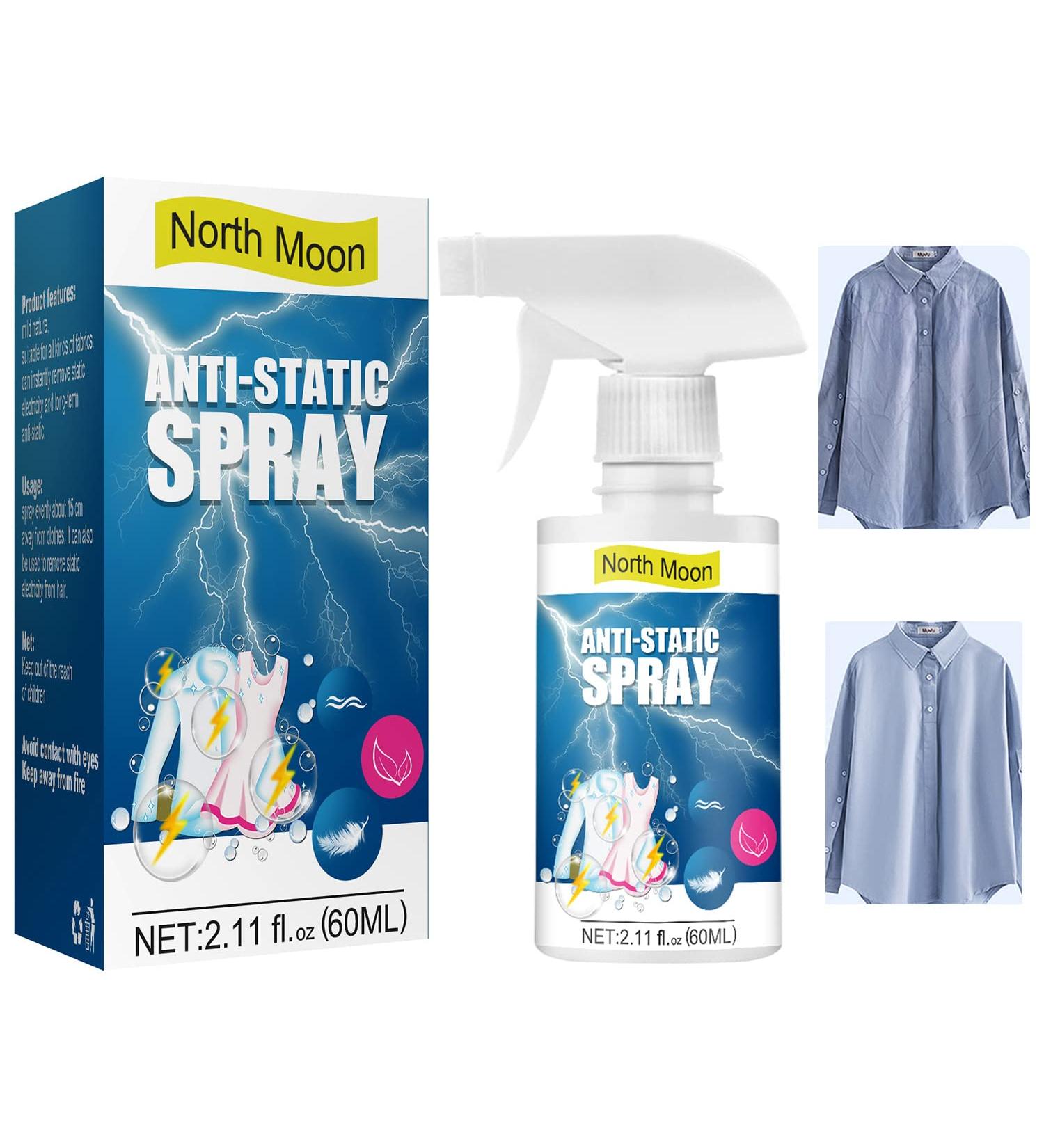 Anti Static Spray Anti Static Spray for Clothes Static Remover for Clothes Static Eliminator Spray Static Cling Remover Reduce Static Cling for Clothes Furniture and Car - Buy Online on GoSupps.com