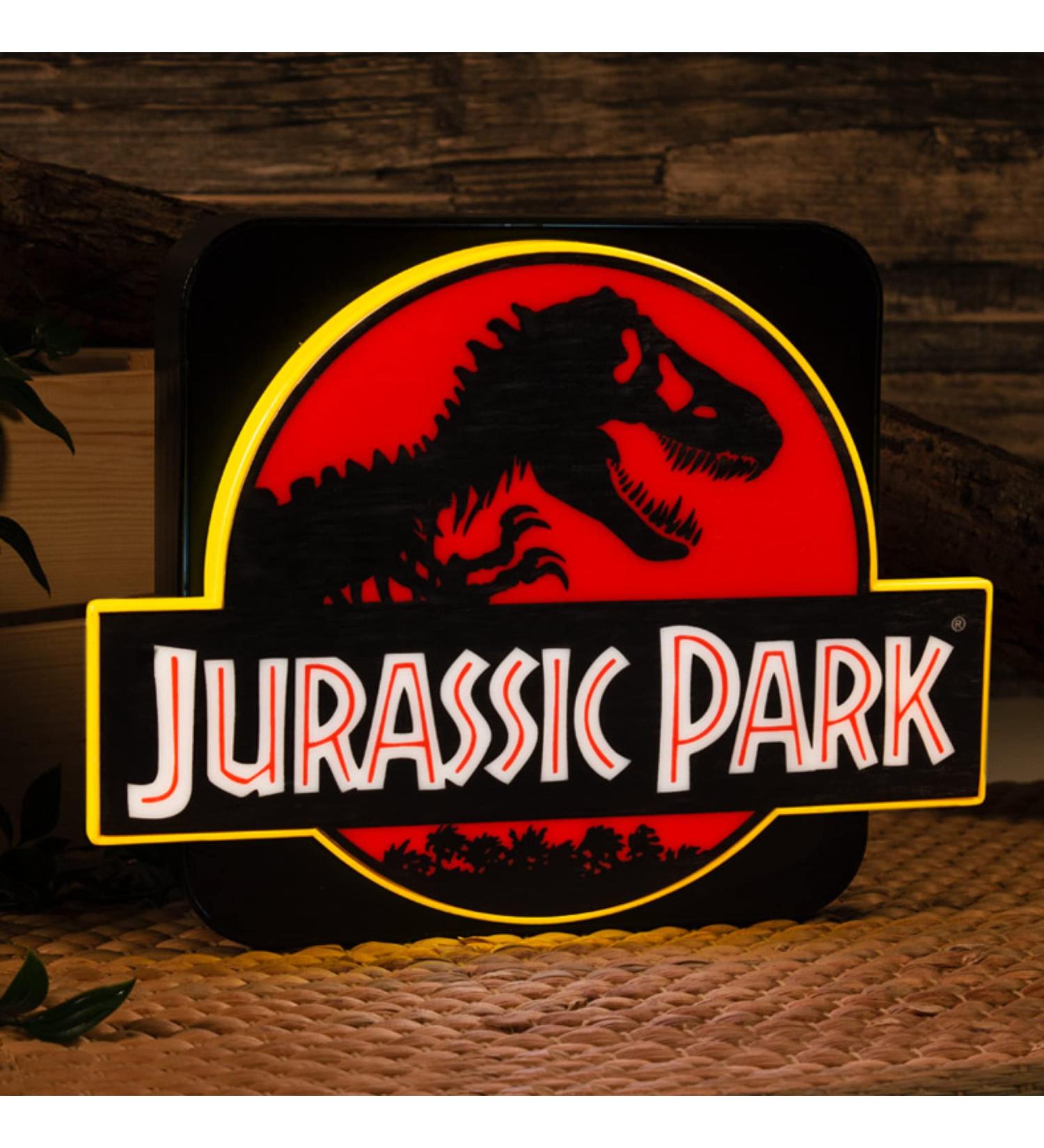 Jurassic Park 3D Lamp Wall Light - Official Merchandise for Bedroom, Home, Study & Office - Ambient Gaming Accessory - Buy Online on GoSupps.com