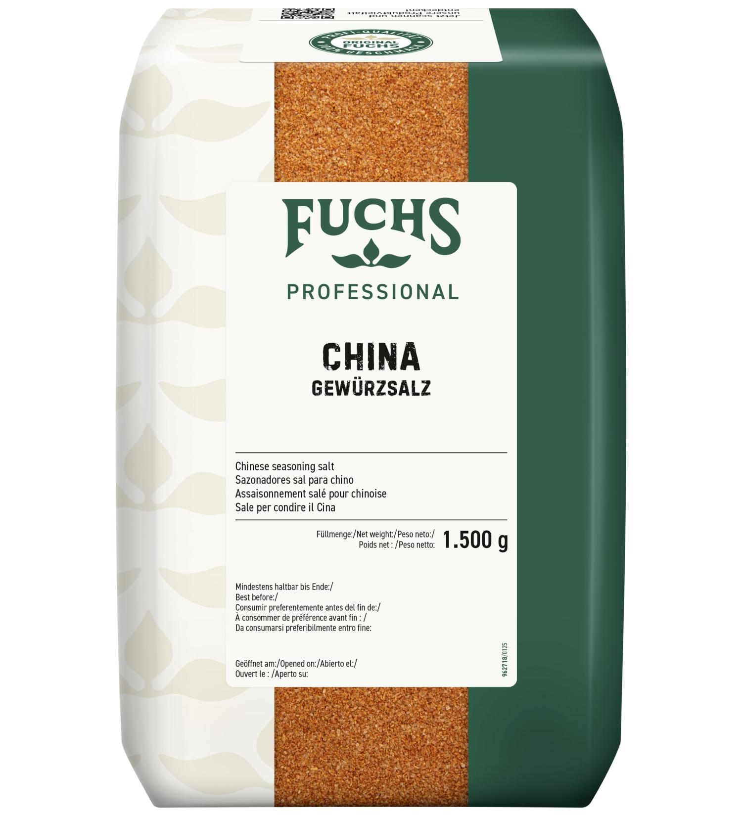 Fuchs Professional - Assaisonnement sal pour chinoise | pice asiatique polyvalente | Plus besoin de salage | Qualit professionnelle pour les gros consommateurs | 1 5 kg dans un sac - Buy Online on GoSupps.com