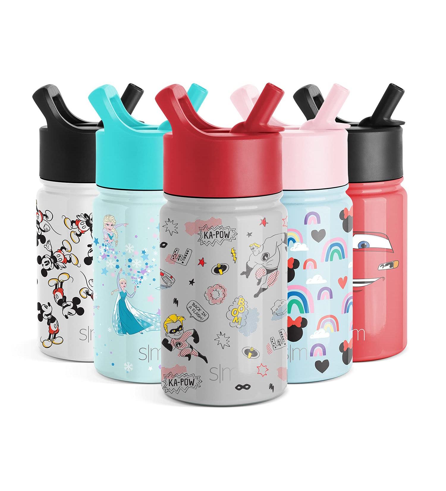 Simple Modern Disney Incredibles Toddler Water Bottle with Straw Lid | Reusable Insulated Stainless Steel Kids Cup | Summit Collection | 10oz  Comic Incredibles - Buy Online on GoSupps.com