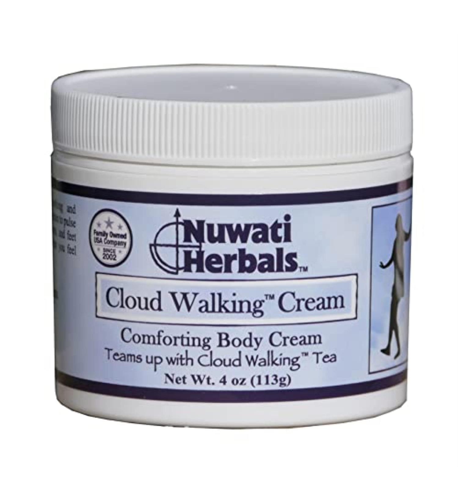 Cloud Walking Comforting Body Cream with Lavender St John s Wort Chamomile 4 Ounces