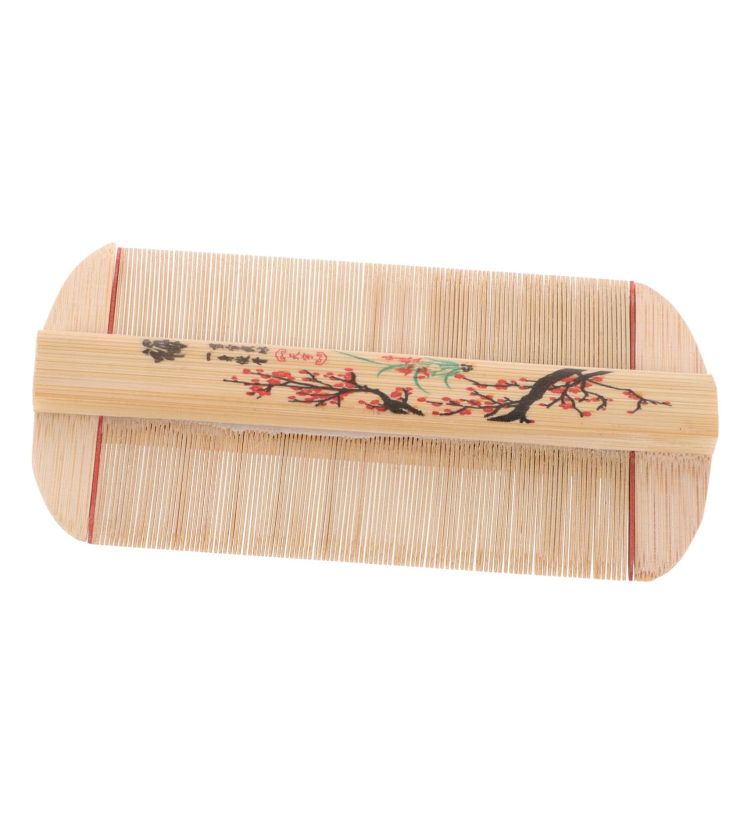 Peigne En Bambou Double Face Dents Ultra-denses Peigne Fin Pour Chiens Et Chats Outil De D m lage Antipelliculaire Soin Doux Du Cuir Chevelu Toilettage Naturel Pour Animaux De Compagnie - Buy Online on GoSupps.com