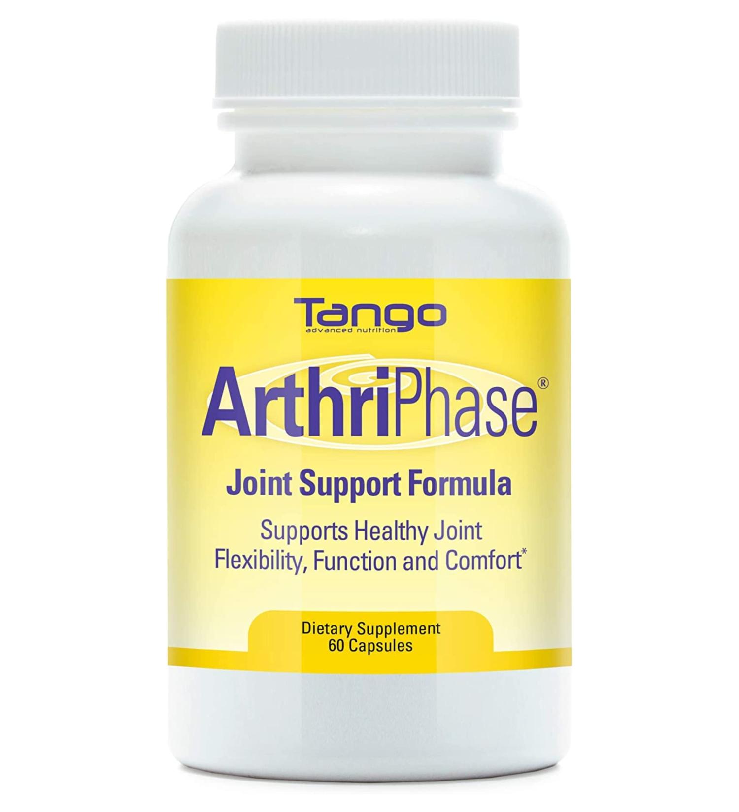 Tango ArthriPhase Natural Herbal Joint Relief Supplement for Soothing Discomfort and Improving Joint Health (60 Capsules) - Buy Online on GoSupps.com