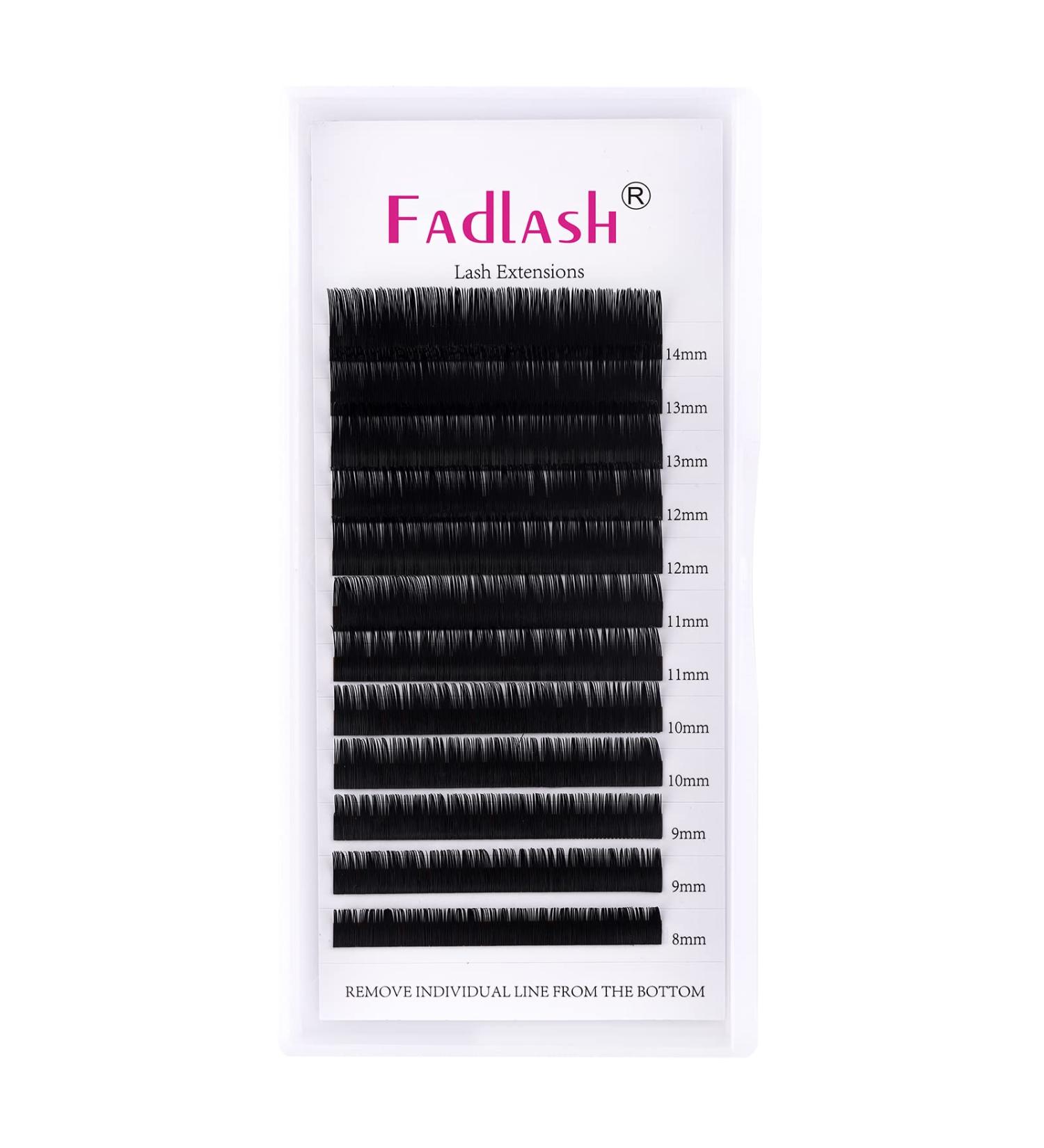 Shop Professional Classic 1:1 Eyelash Extensions 0.10mm CC Curl | Natural Black Mix (8-14mm) - Fast International Shipping - Buy Online on GoSupps.com