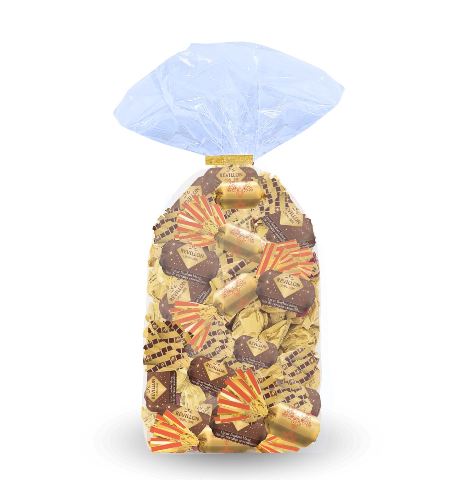 REVILLON | 30 Papillotes Chocolat au Lait Pralin | Sachet de 310g de Friandise sans Huile de Palme pr te Offrir Chocolats 30 - Buy Online on GoSupps.com