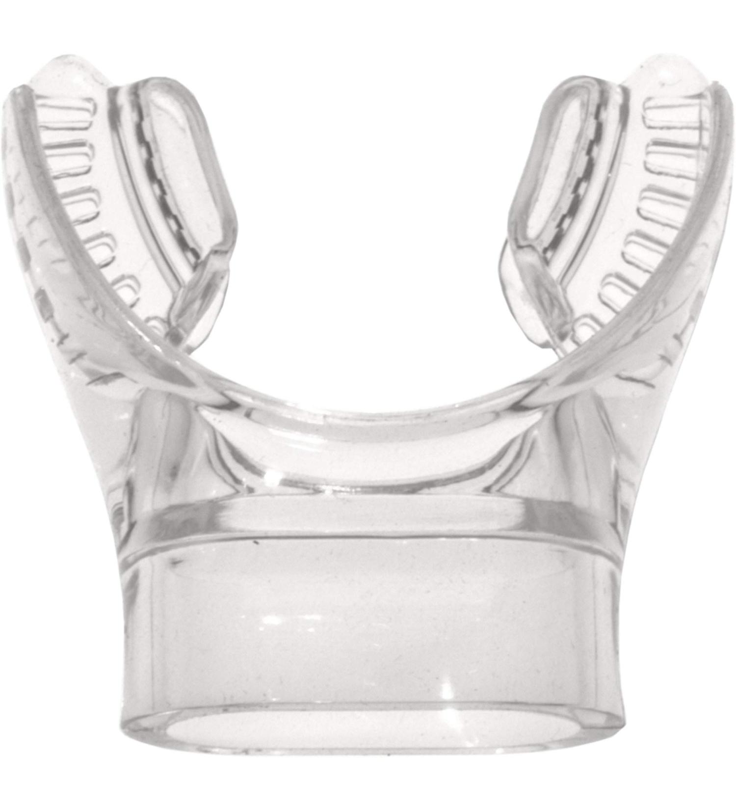 Cressi Mouthpiece Replacement for Snorkel - Genuine Cressi Spare Part Clear Mini Dry