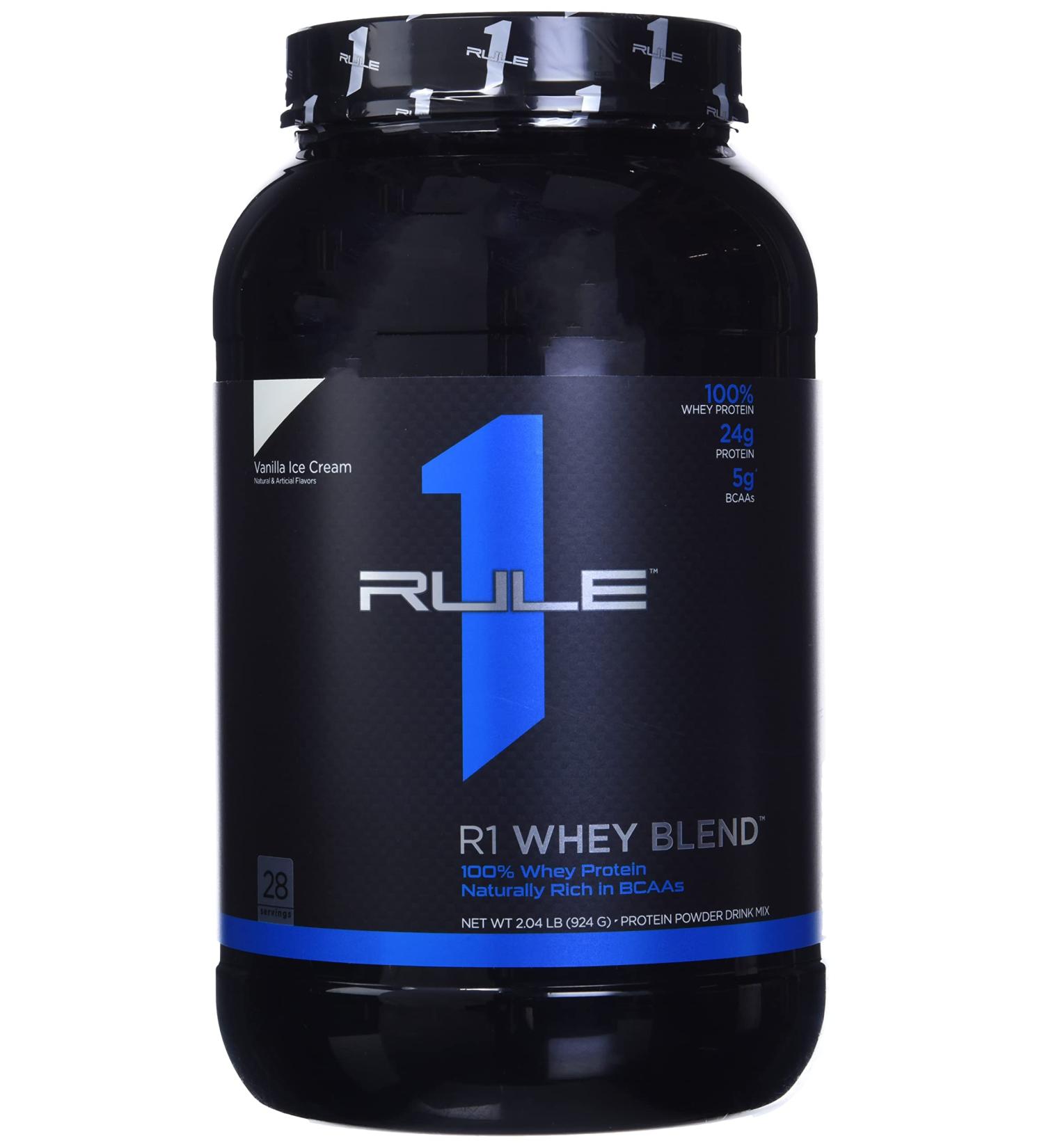 R1 Whey Blend Vanilla Ice Cream - 28 Servings - Buy Online on GoSupps.com