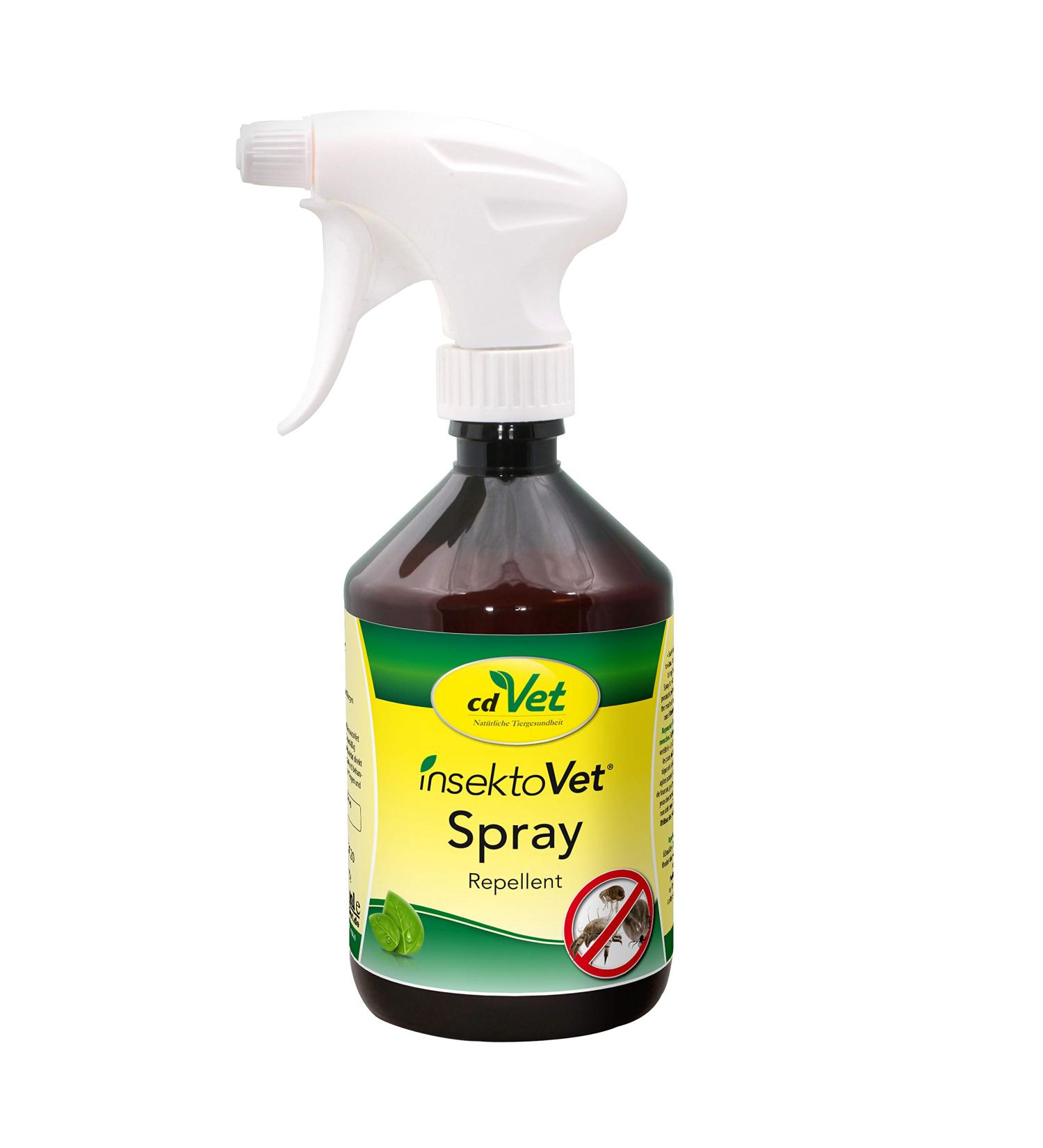 CDVET NATURDEDEDE INSETOVET Spray 500ml - Effective Flea & Tick Protection for Dogs & Cats - Instant Insect Defense & Parasite Prevention - Buy Online on GoSupps.com