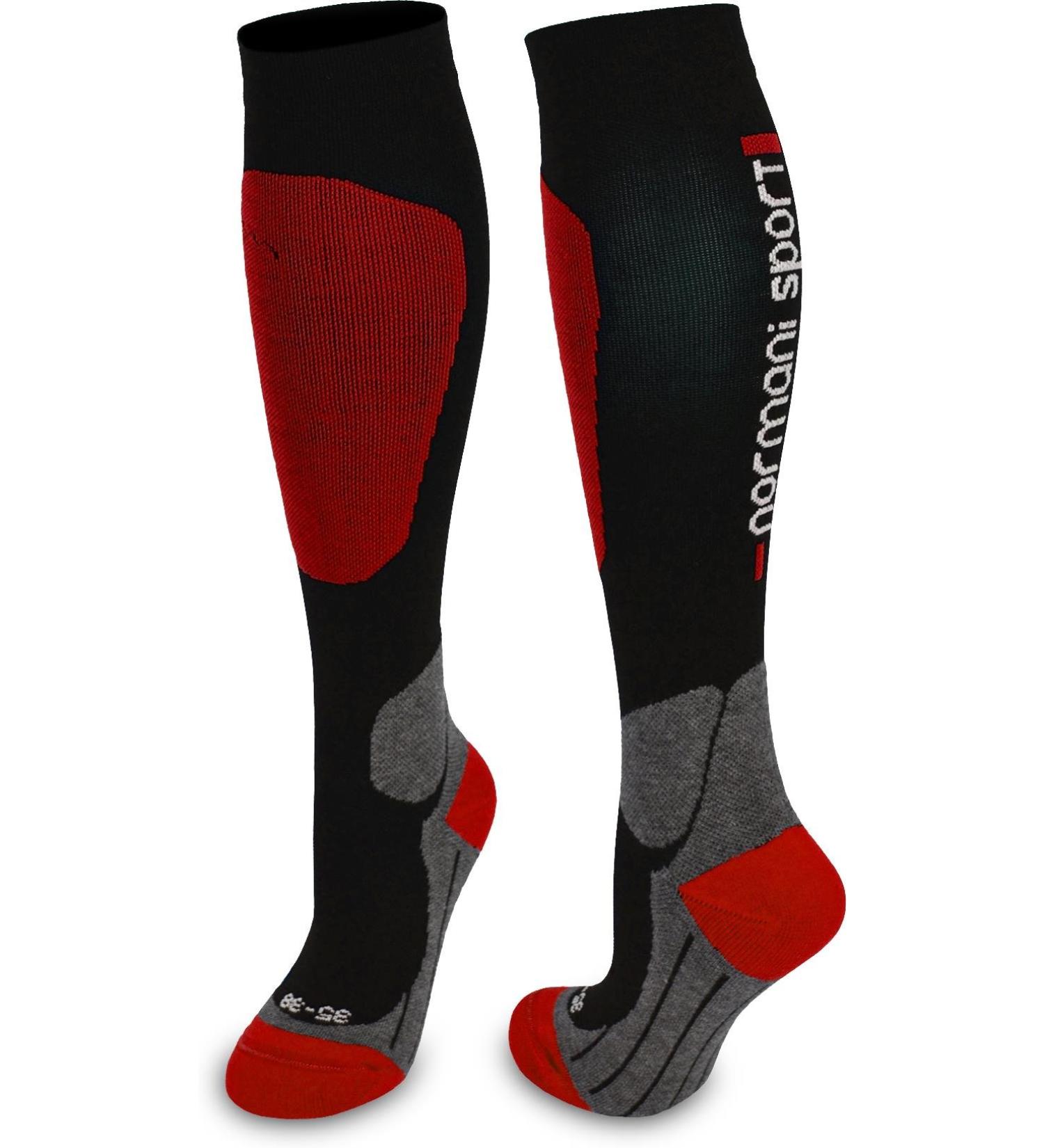 normani Sport compression stockings for more support and performance enhancement Red 39-42