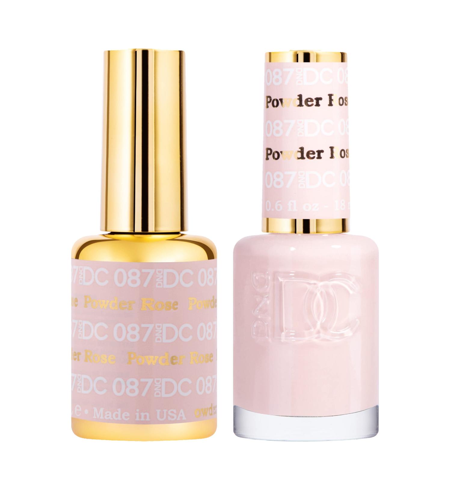 Buy DND Gel Polish Set - Beige Nude Collection | UV/LED & Air Dry Nail Lacquer Chip-Free Duo - Perfect Rose Powder - International Shipping - Buy Online on GoSupps.com